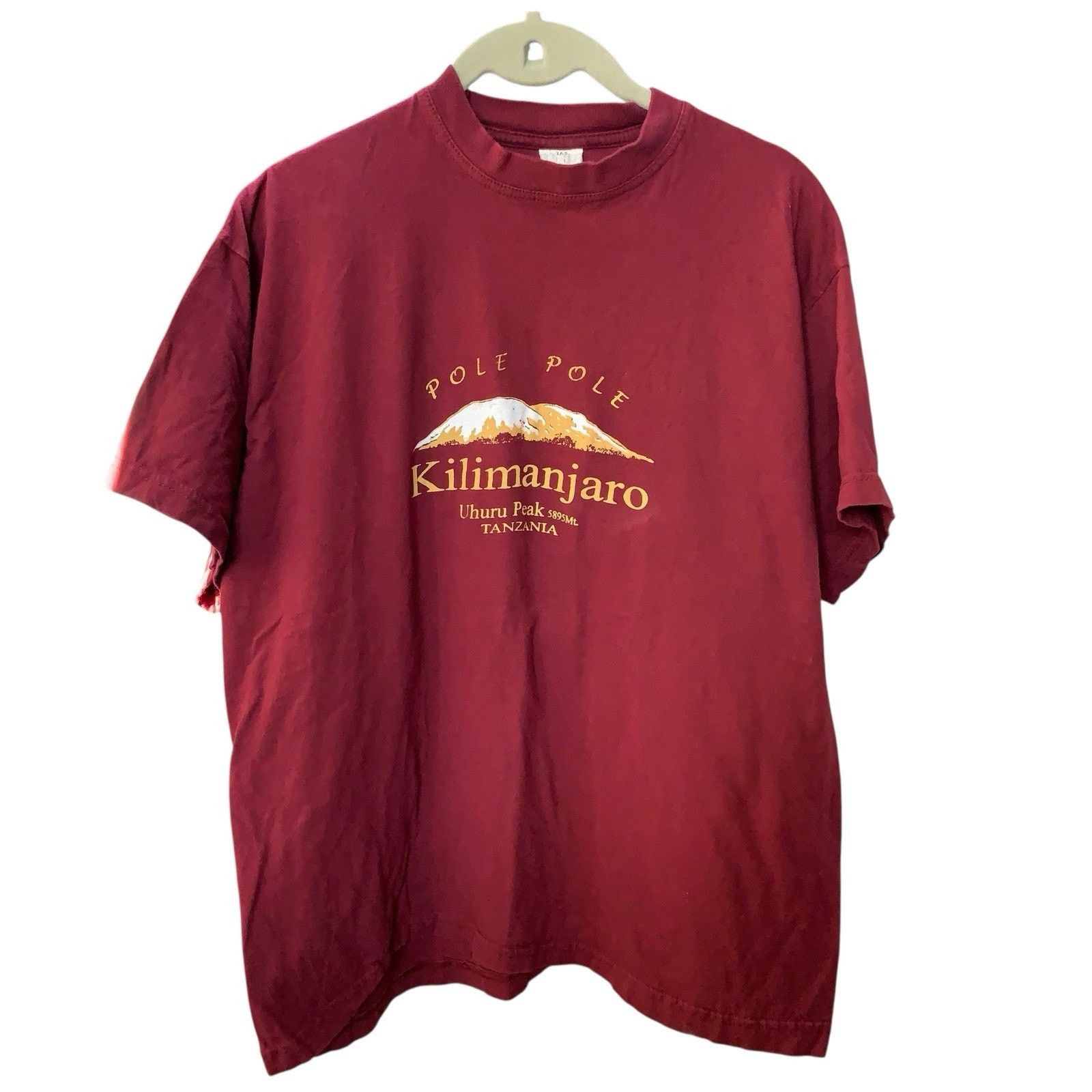 Rei Vintage Mt. Kilimanjaro Uhuru Peak T-Shirt Tanzania Men's Size US L / EU 52-54 / 3 - 8 Thumbnail