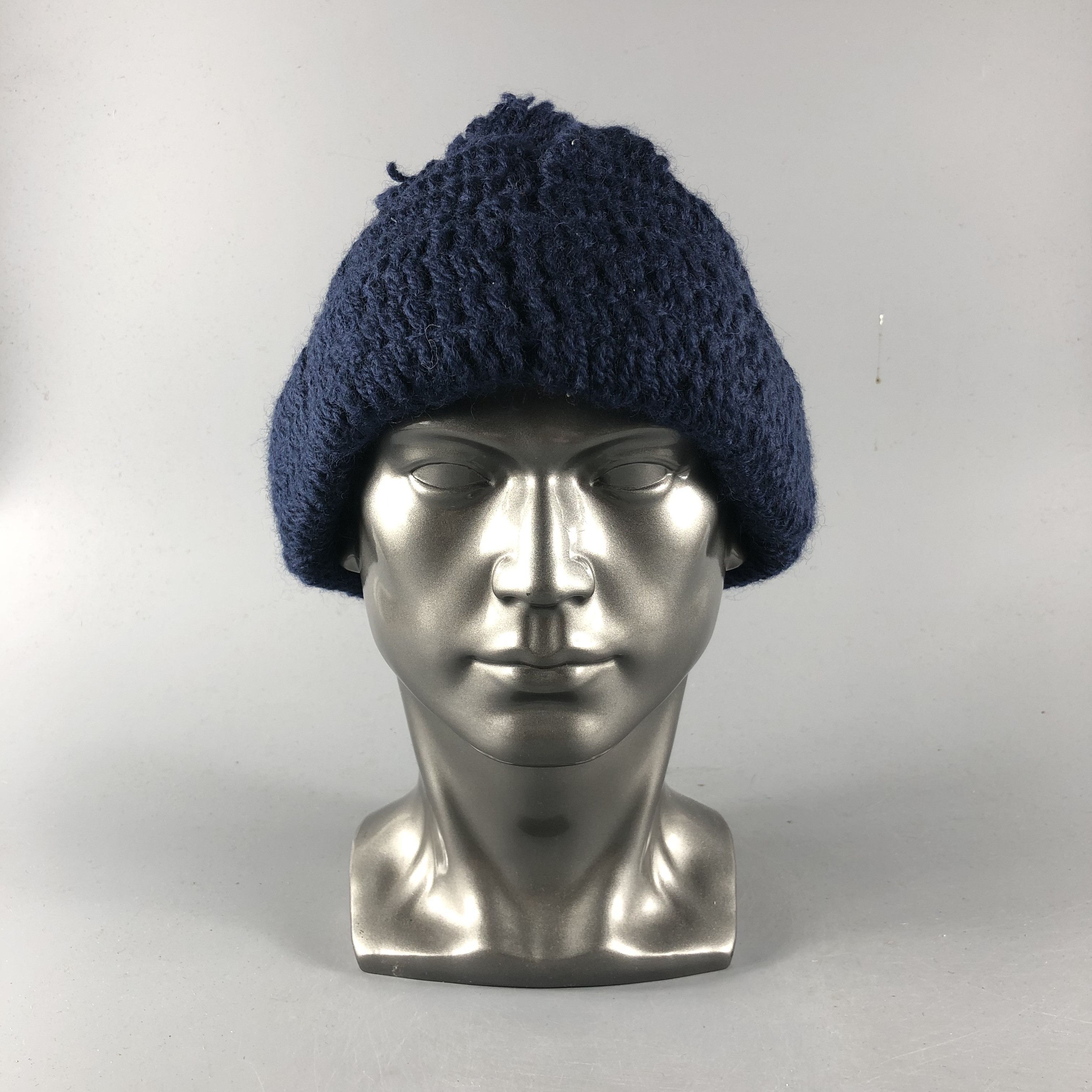 Vintage Knit Fisherman Beanie Snowcap Snow Hat B1064 Size ONE SIZE - 1 Thumbnail