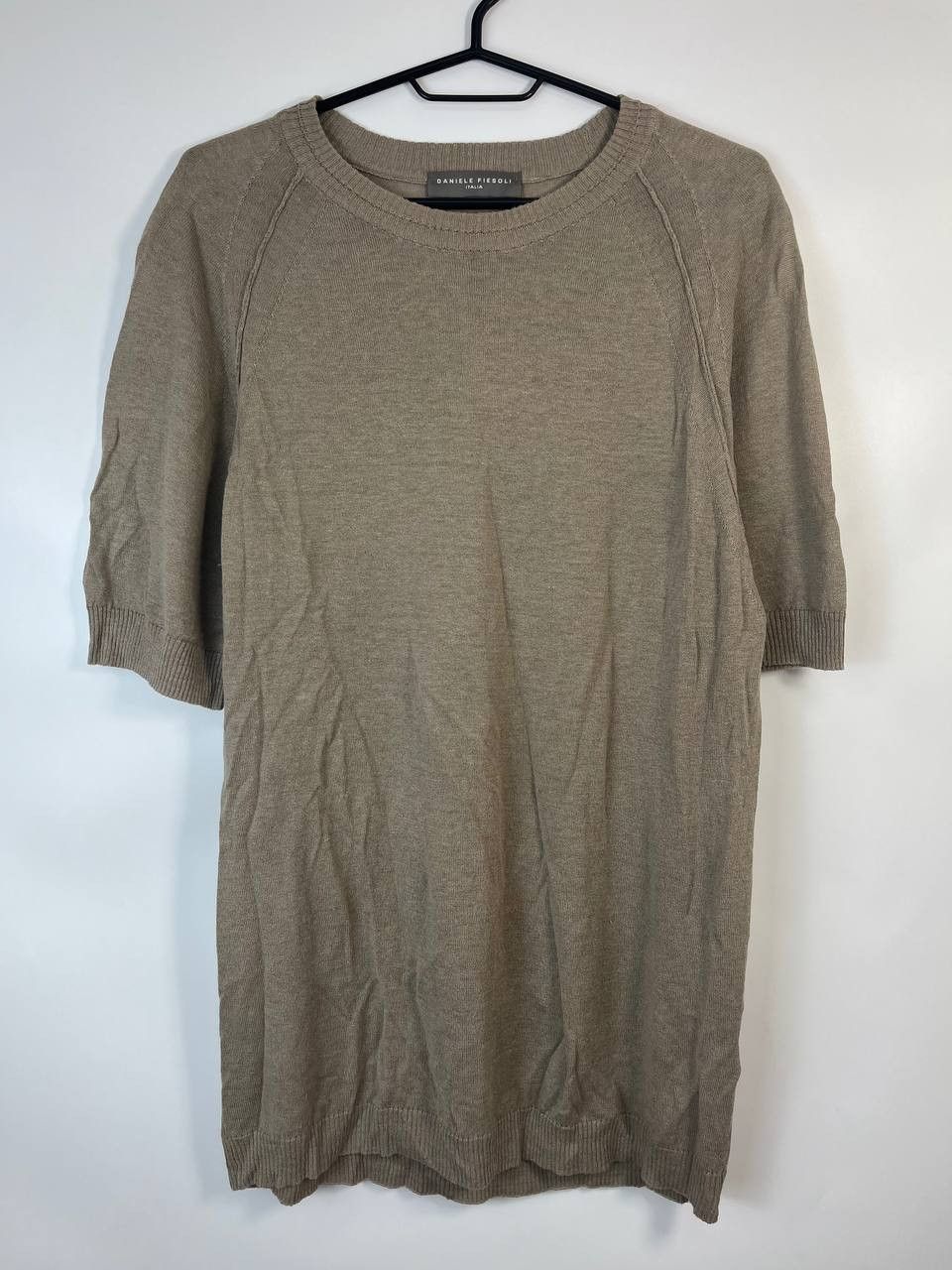 Daniele Fiesoli Italia Linen Short Sleeve Size L