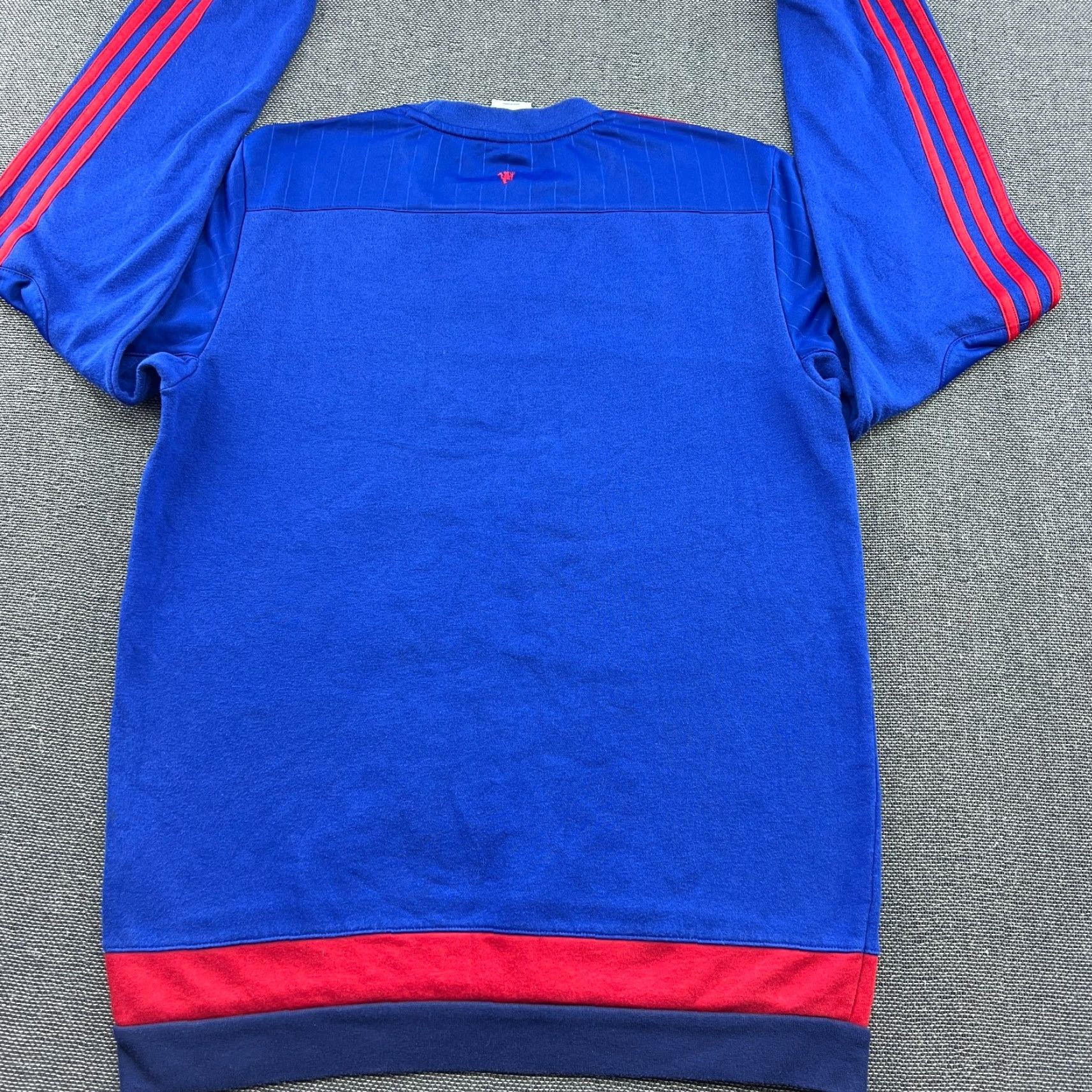 Adidas adidas Manchester United 2015 2016 Sweatshirt Top Mens Small Blue Training Drill Shirt Size US S / EU 44-46 / 1 - 5 Thumbnail