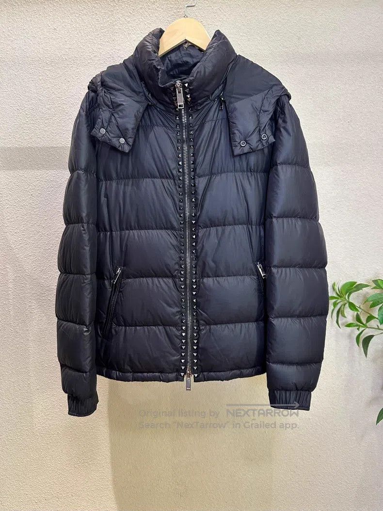 Other Valentino Metal willow stud black goose down down jacket Size US M / EU 48-50 / 2 - 1 Thumbnail