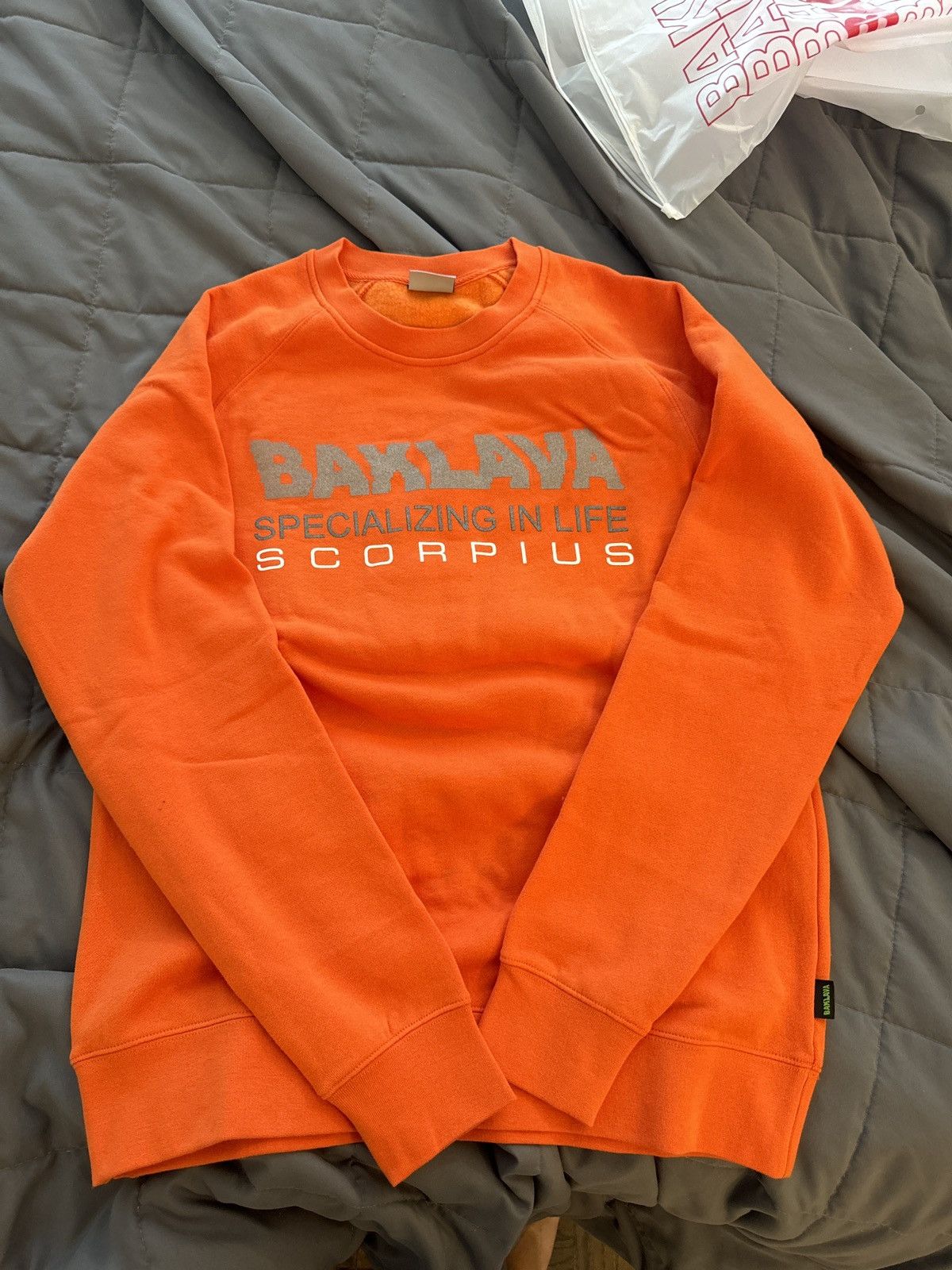 Action Bronson Action Bronson Orange Scorpius Crewneck M Size US M / EU 48-50 / 2 - 1 Thumbnail