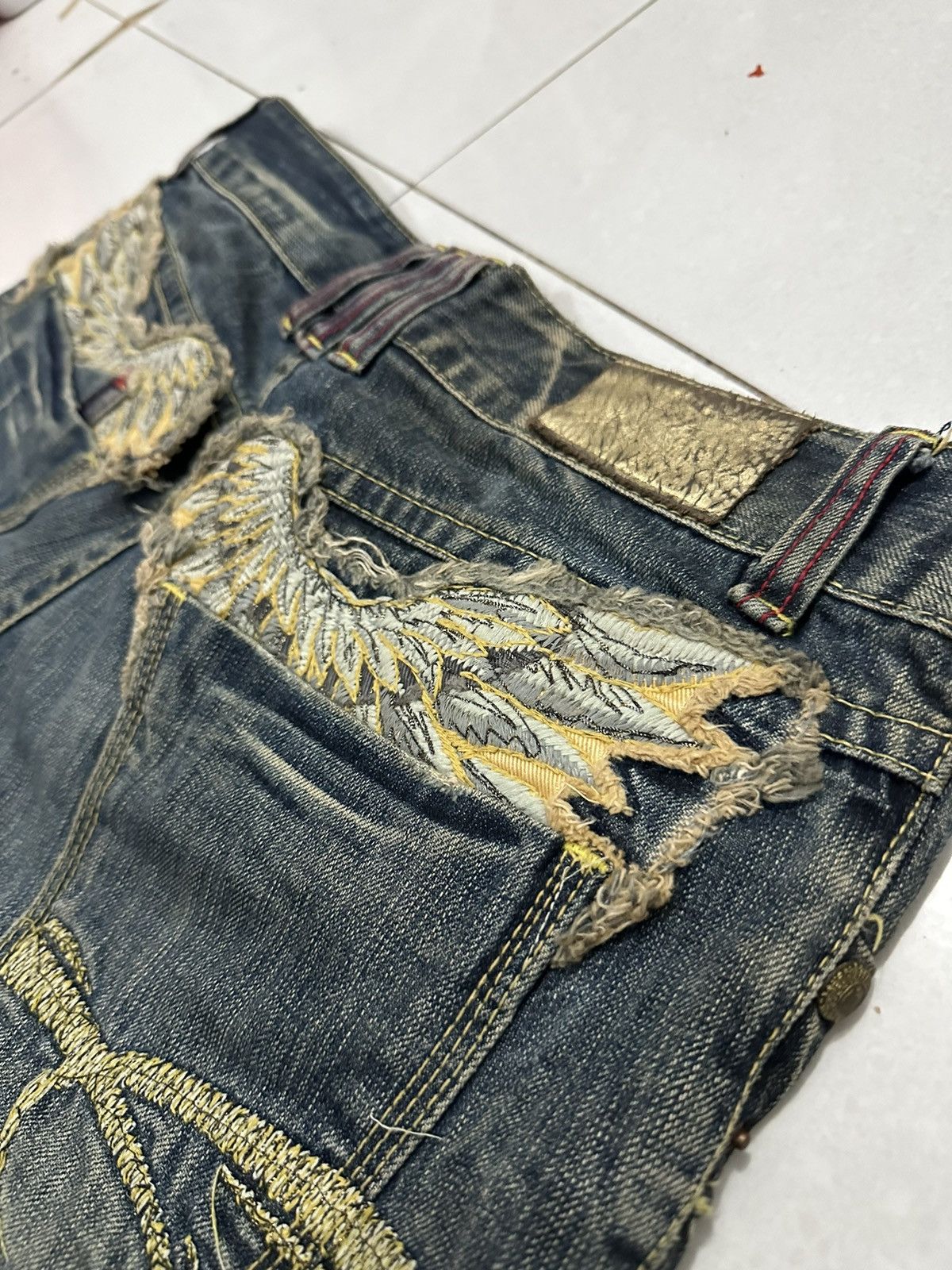 Vintage VTG Distress Red Pepper Japan & Co Jeans Size US 31 - 4 Thumbnail