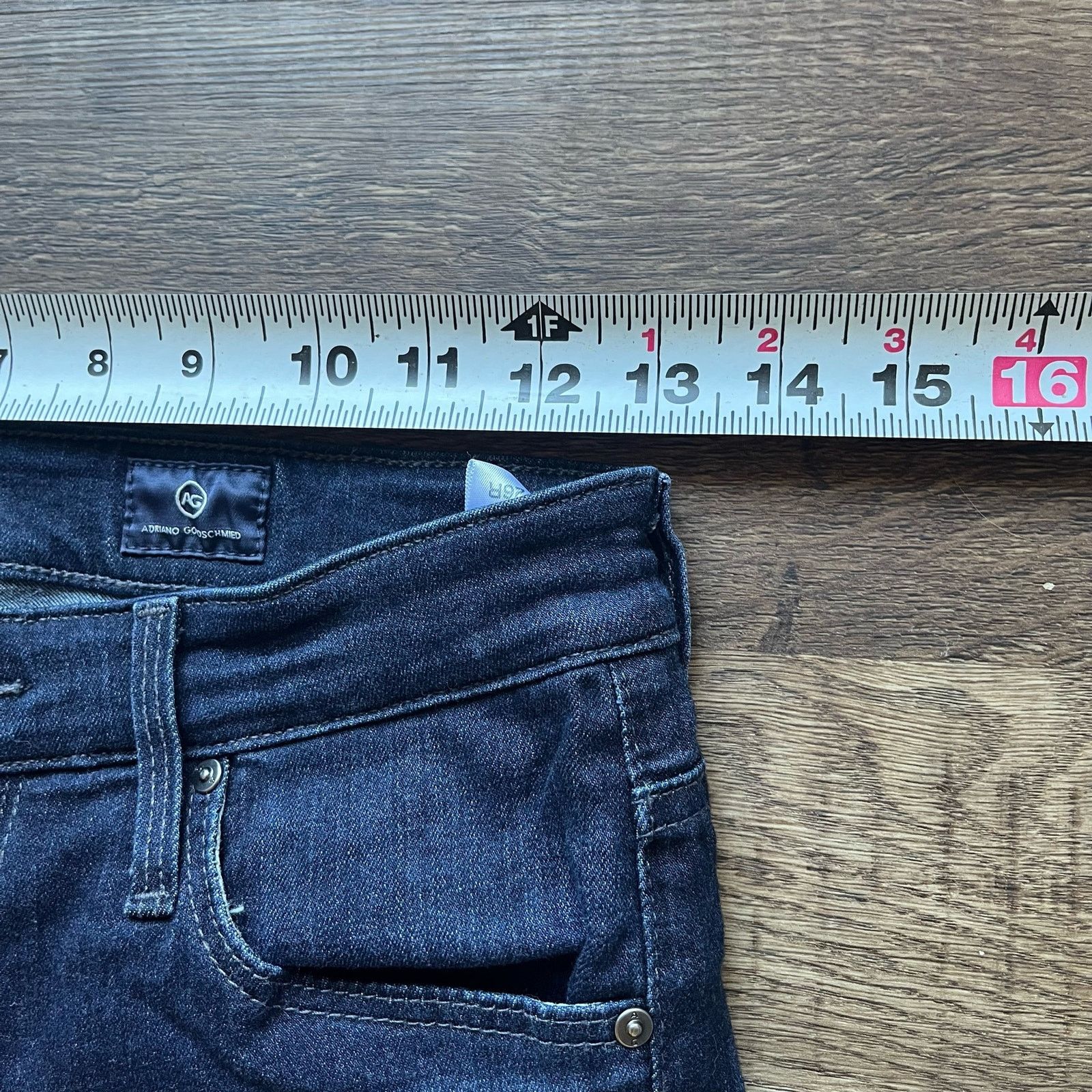 AG Adriano Goldschmied AG Jeans Women Size 26R The Farrah Skinny Ankle High Rise Size 26" / US 2 / IT 38 - 3 Thumbnail
