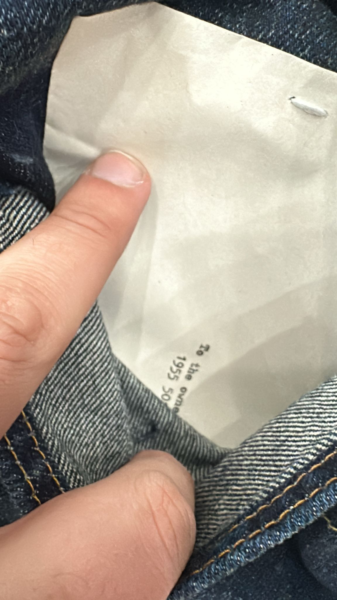 Levi's Vintage Clothing LVC Levi's Vintage Clothing 1955 501XX BigE Selvedge Jeans Size US 38 / EU 54 - 5 Thumbnail