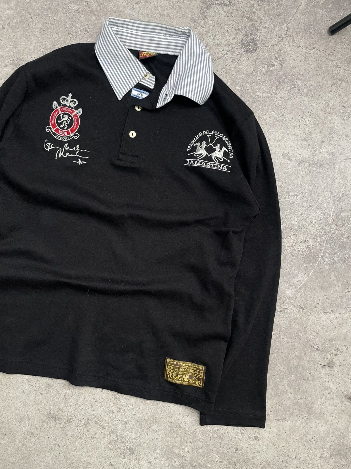 La Martina La Martina longsleeve polo tee t-shirt vintage 90s y2k Size US M / EU 48-50 / 2 - 3 Thumbnail
