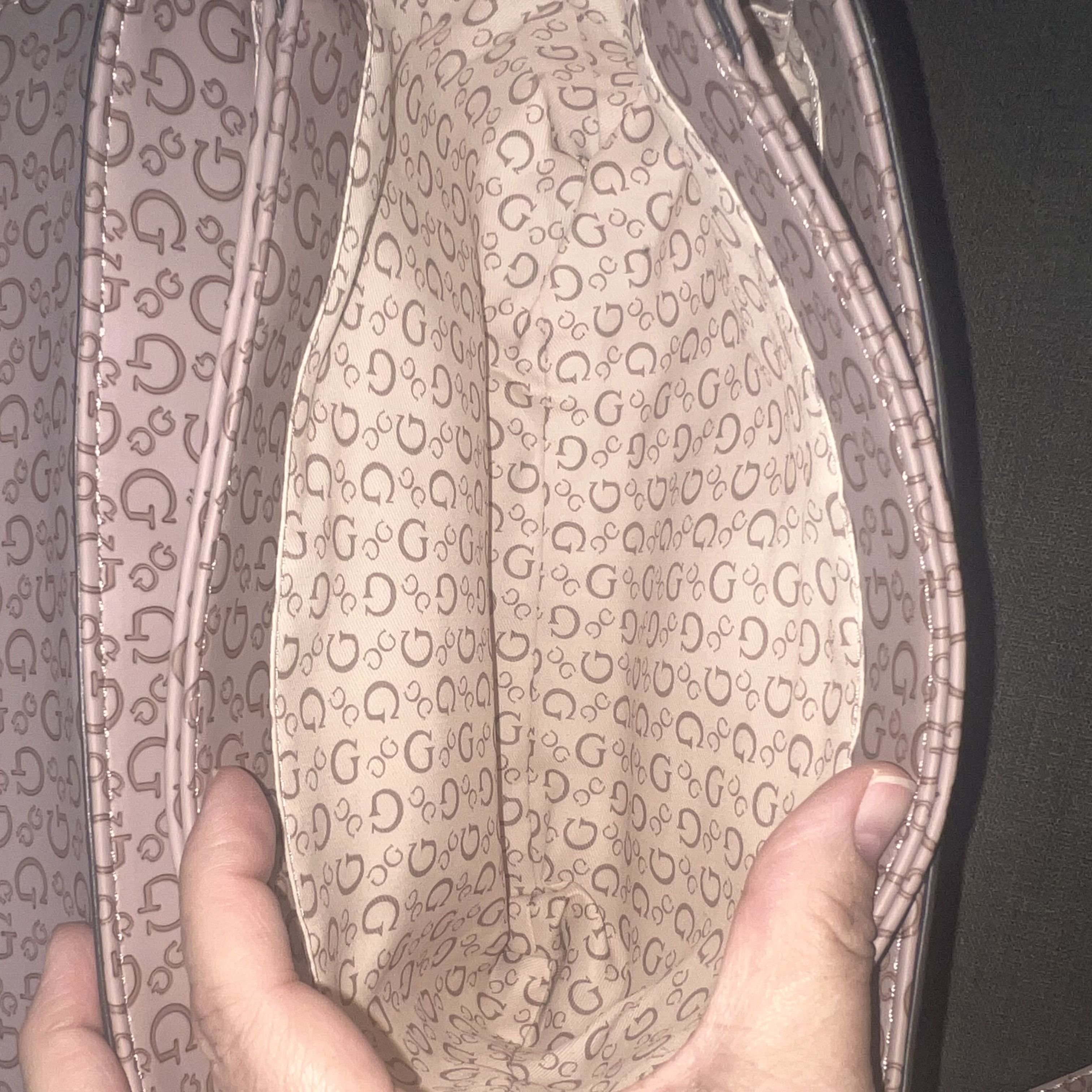 Guess Guess Bethel Signature Top Handle Crossbody Bag - Rose Taupe Size ONE SIZE - 7 Thumbnail