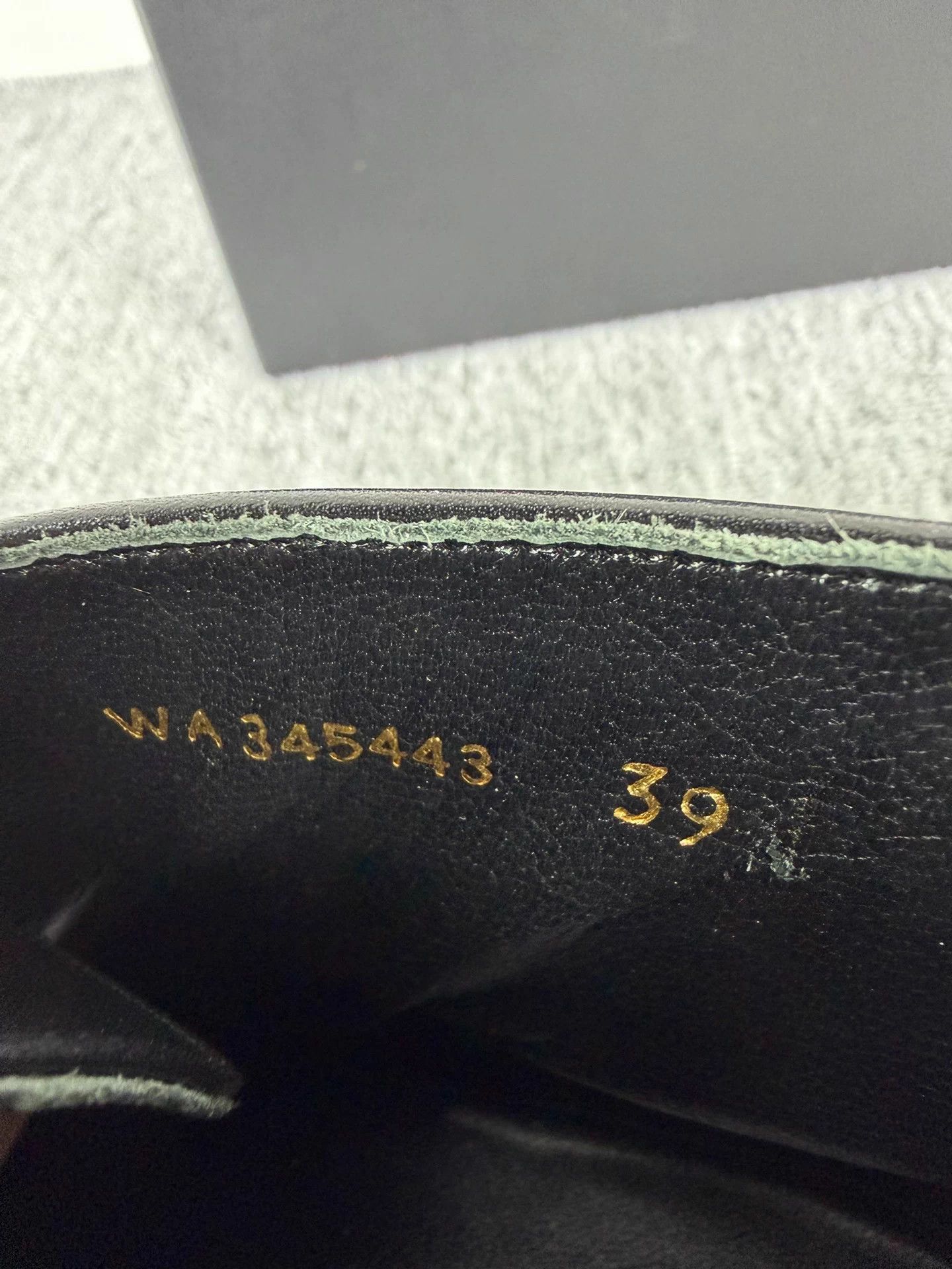 Saint Laurent Paris Saint Laurent SLP 14SS Chelsea 39 Cross Engraved Buckle Size US 6 / EU 39 - 7 Thumbnail