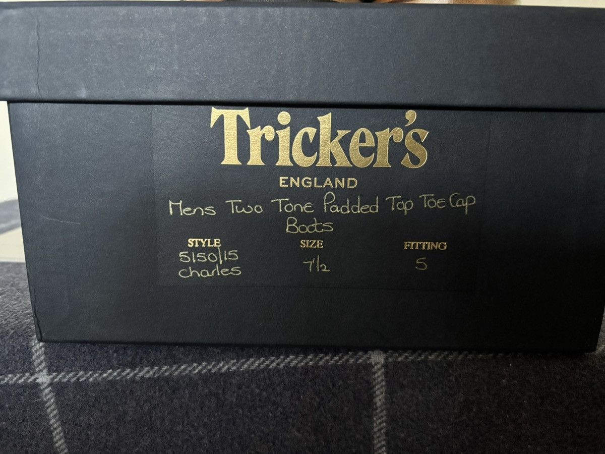 Tricker's Tricker's Charles black waxy leather boots UK7.5 worn once Size US 8.5 / EU 41-42 - 4 Thumbnail