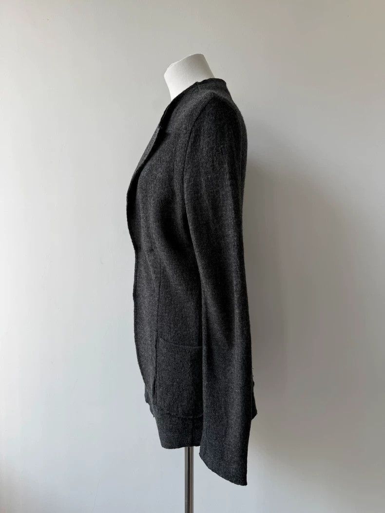 Yohji Yamamoto Yohji Yamamoto Yohji Yamamoto Wool Jacket in Dark Gray Size US M / EU 48-50 / 2 - 3 Thumbnail