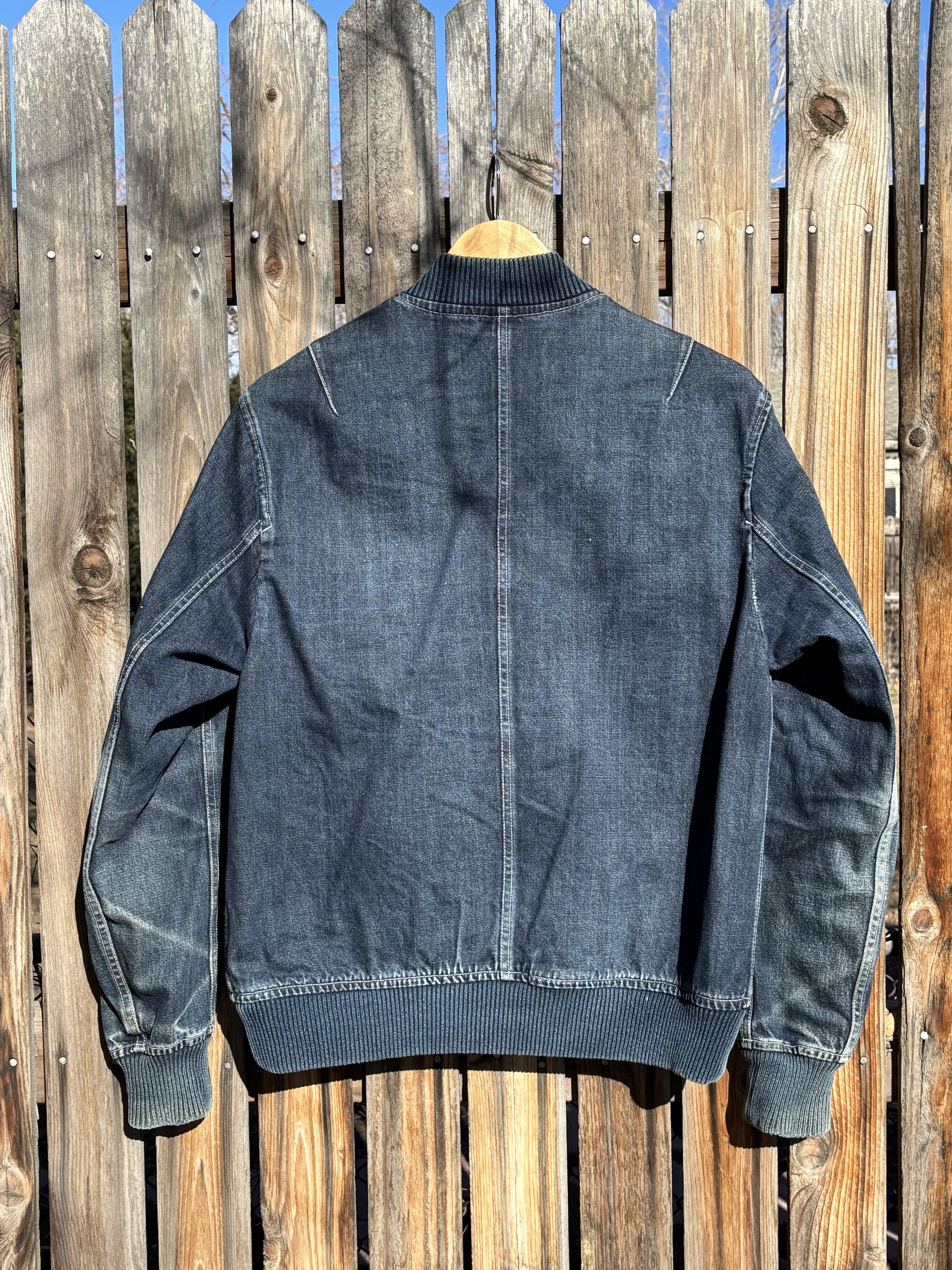Our Legacy SS15 Our Legacy Japanese Raw Denim Bomber 46 Size US S / EU 44-46 / 1 - 3 Thumbnail
