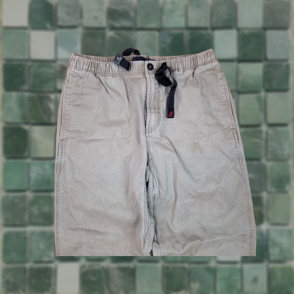 Gramicci VINTAGE Gramicci Beige Cotton Climbing Belted Pants SZ 32 Mens Size US 32 / EU 48 - 1 Thumbnail