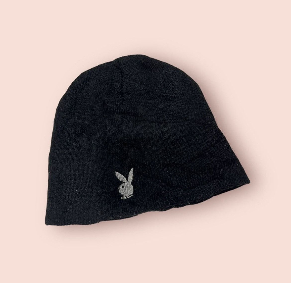 Playboy VINTAGE EMBROIDERED SMALL BUNNY LOGO PLAYBOY BEANIE Size ONE SIZE - 15 Thumbnail