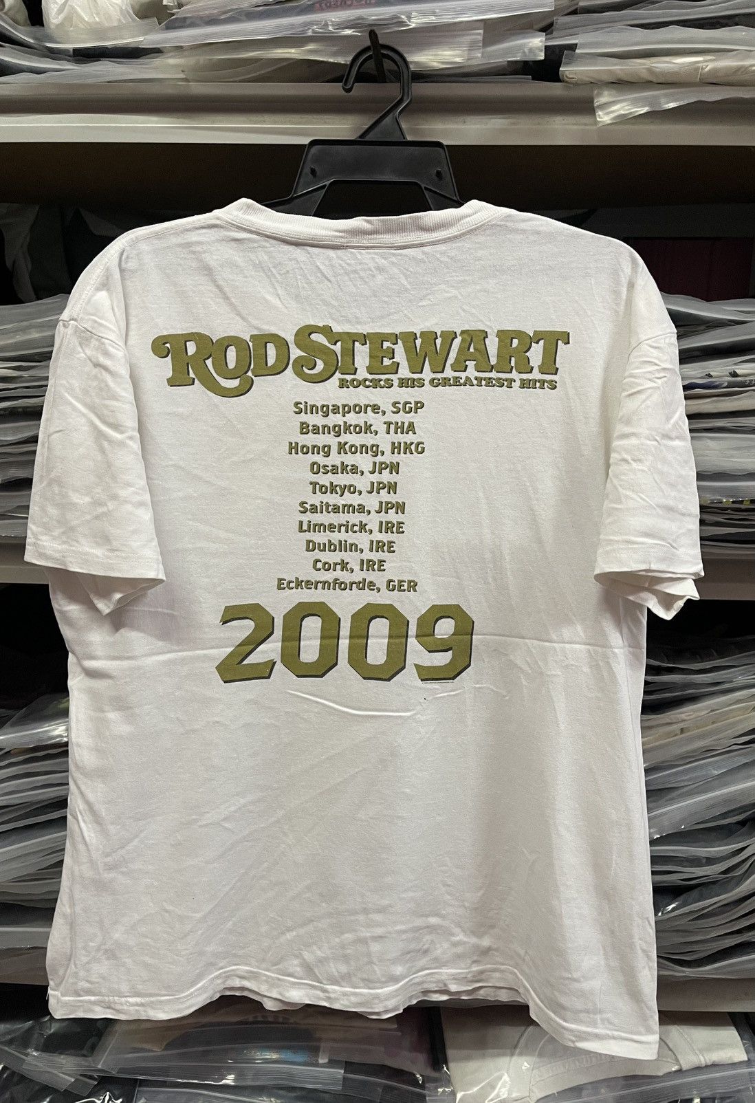 Vintage Vintage Y2K Rod Stewart Concert Tour🔥🔥🔥 Size US L / EU 52-54 / 3 - 5 Thumbnail