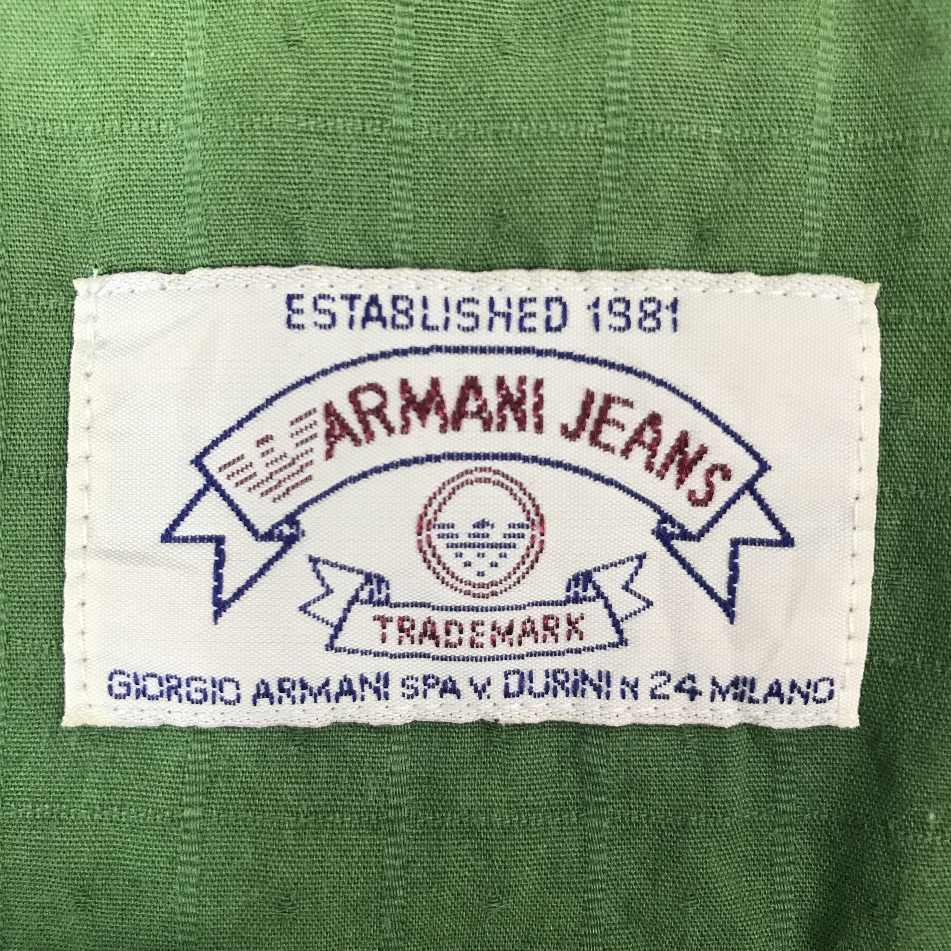 Armani ARMANI JEANS SNAP BUTTOM TSHIRST Size US S / EU 44-46 / 1 - 11 Thumbnail