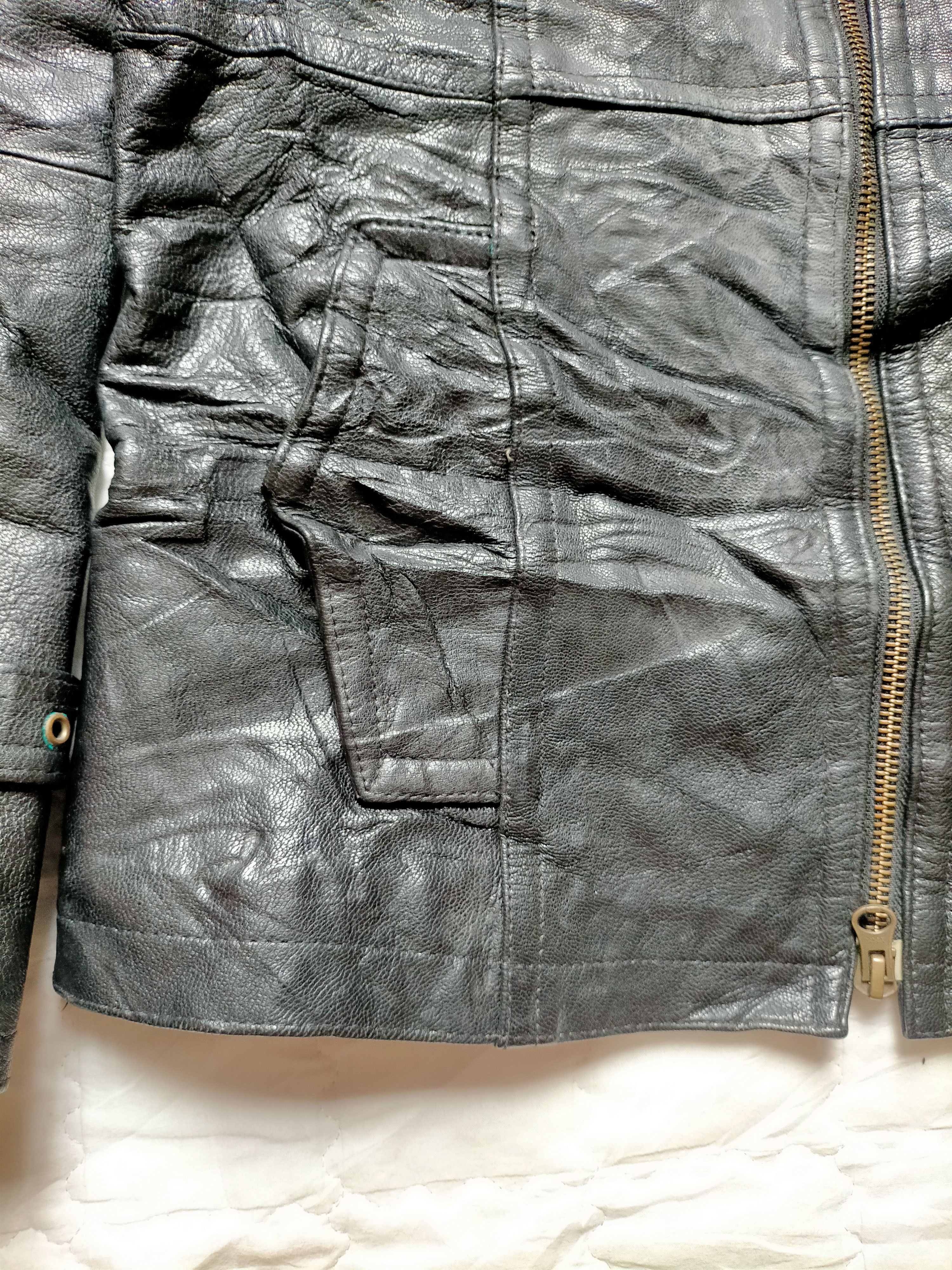 Tornado Mart Tornado Mart Japan Leather Rider Jacket Size US L / EU 52-54 / 3 - 7 Thumbnail
