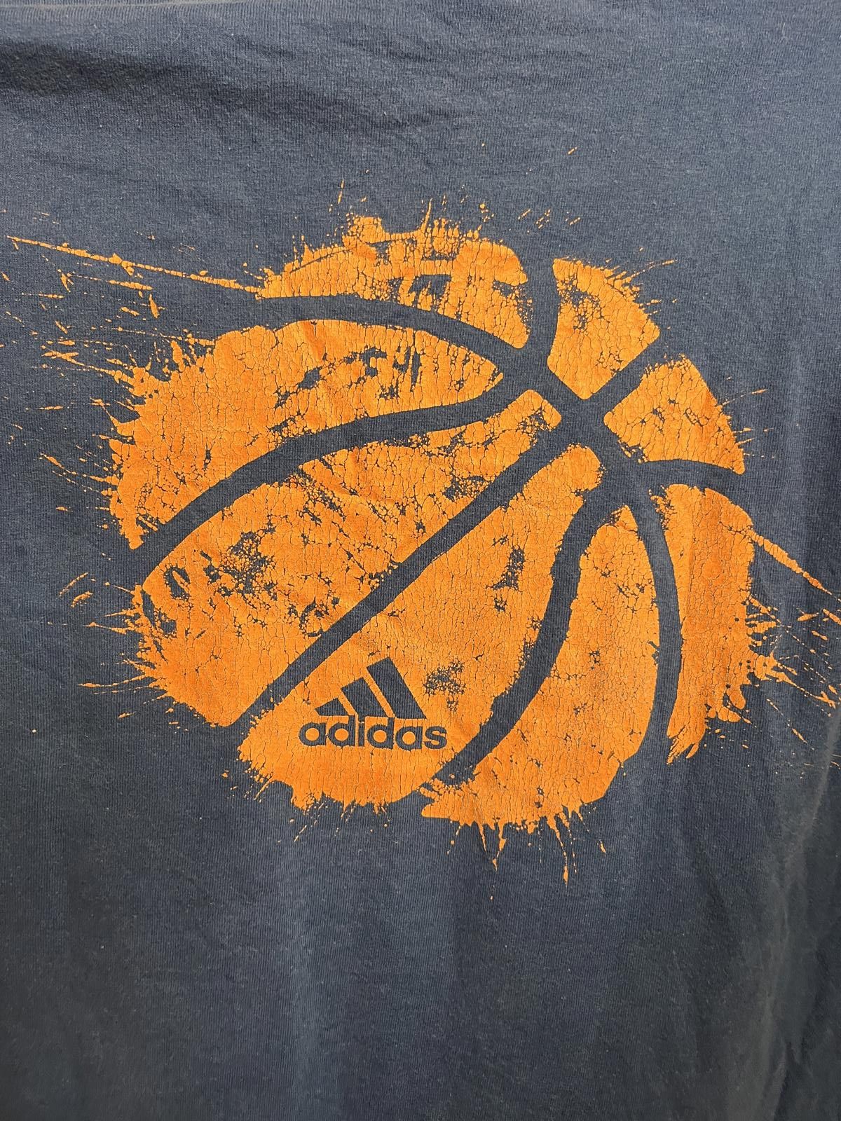 Adidas Y2K Adidas Basketball Department T-shirt 2 Sided - L Size US L / EU 52-54 / 3 - 5 Thumbnail