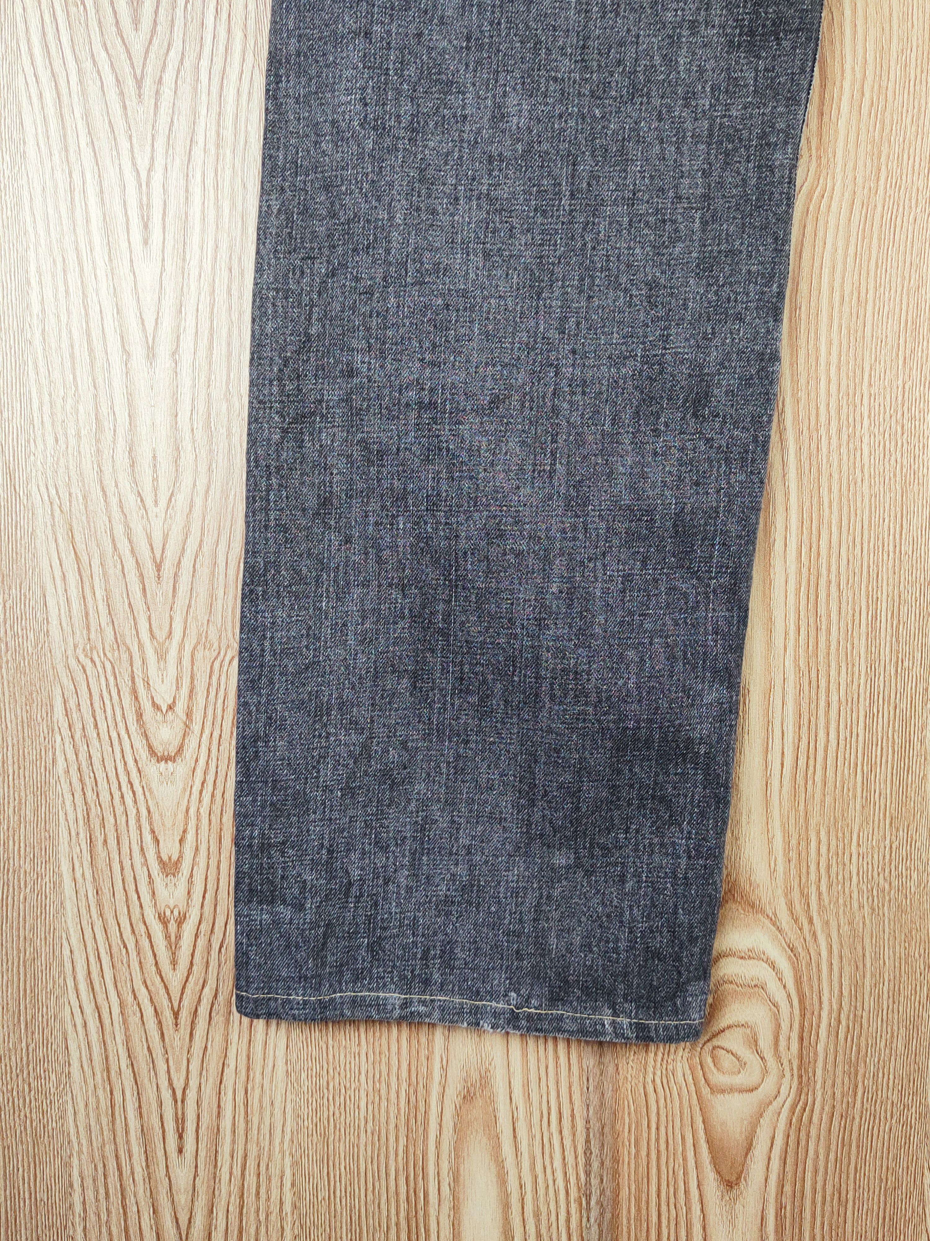 Edwin Edwin Black Distressed Ripped Jeans #S2682 Size US 34 / EU 50 - 11 Thumbnail