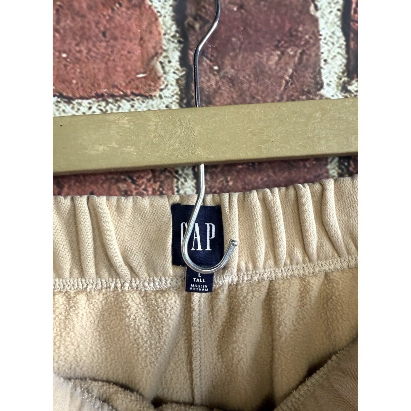 Gap Gap Jogger Pants Womans Beige Tall L Size Large Sweatpants Pull On Activewear Womens Size 36" / US 14 / IT 50 - 3 Thumbnail
