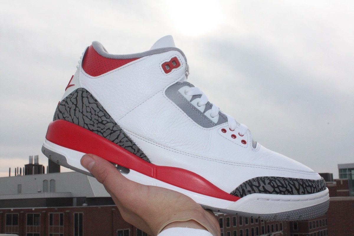 Jordan Brand Jordan 3 fire red size 11 Size US 11 / EU 44 - 1 Thumbnail