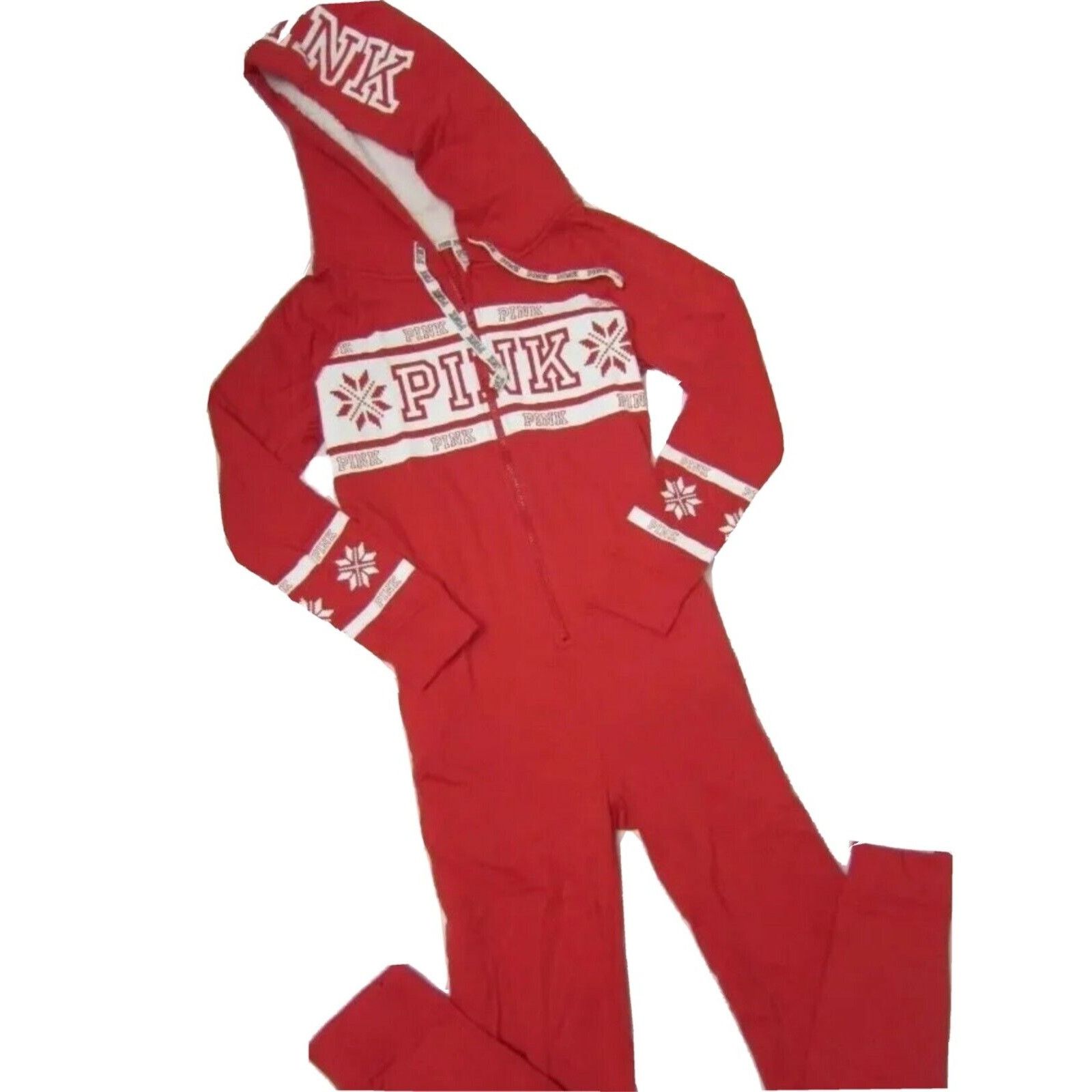 Victoria's Secret Victoria's Secret PINK Sherpa Hoodie Christmas Fair Pajamas Size L / US 10 / IT 46 - 2 Thumbnail