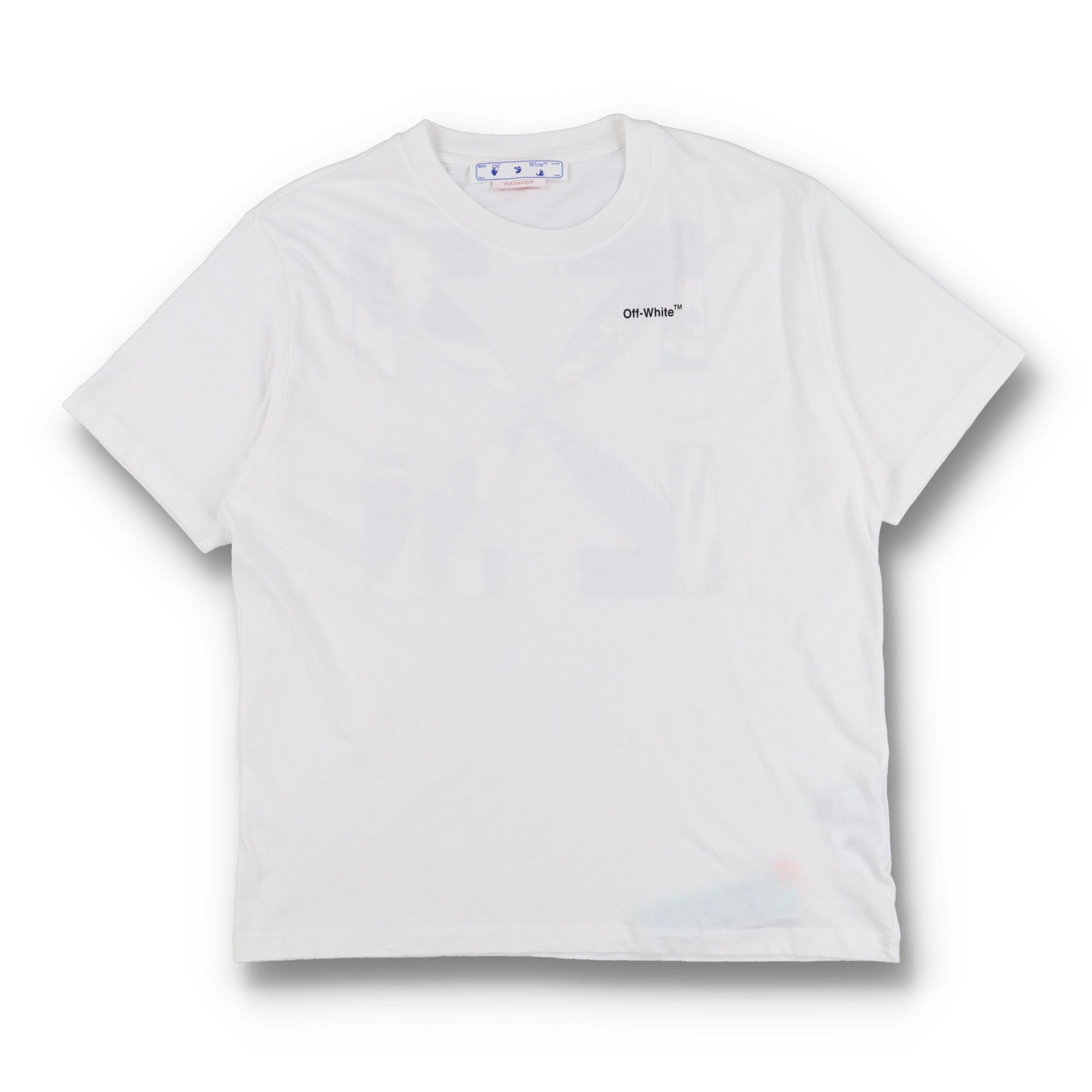Off-White White Monochrome Caravaggio Arrows T-Shirt Size US XXL / EU 58 / 5 - 5 Thumbnail