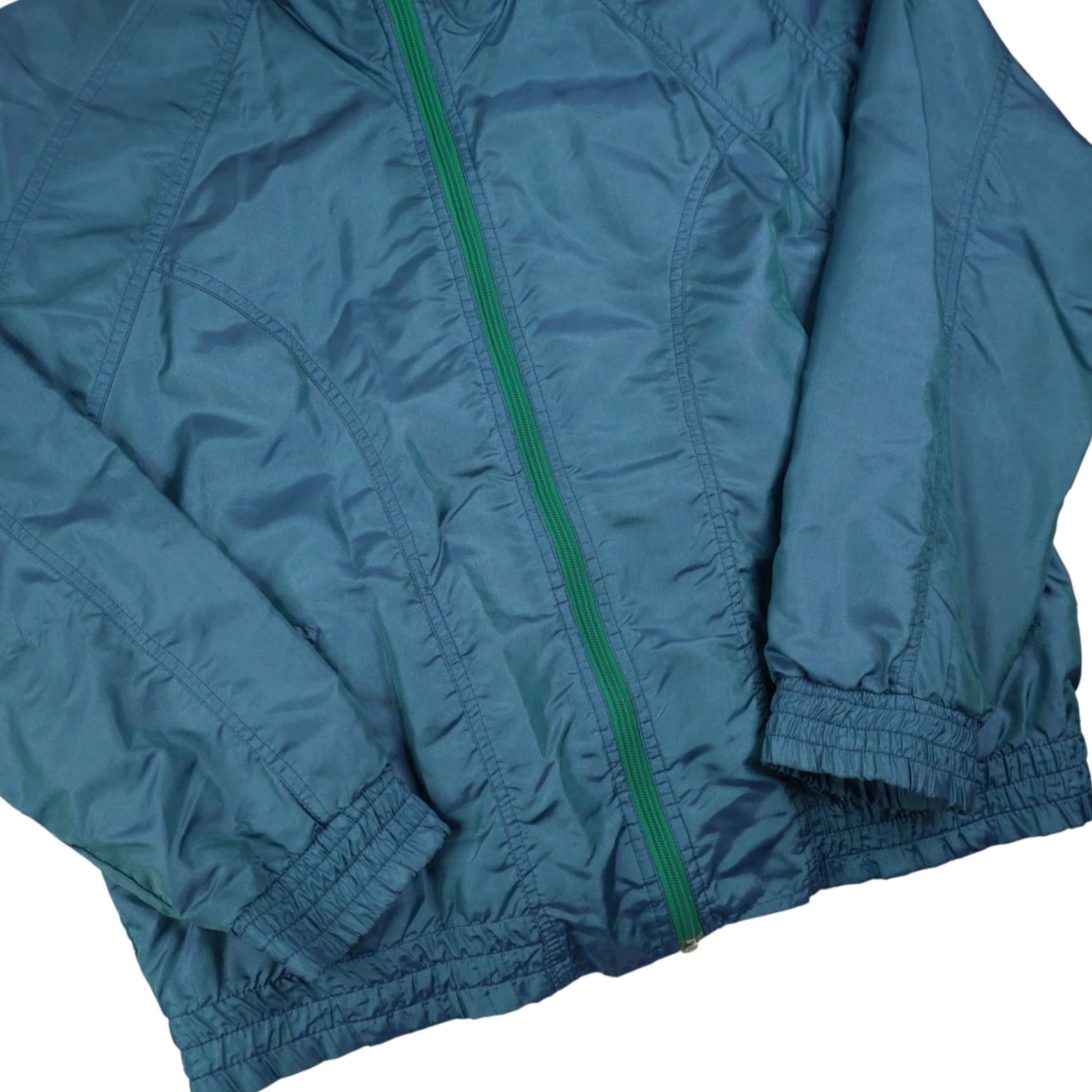 Nike VINTAGE Nike Iridescent Windbreaker Jacket Mens Medium Blue 90s Jacket WINDBREAKER Mens Size US M / EU 48-50 / 2 - 3 Thumbnail