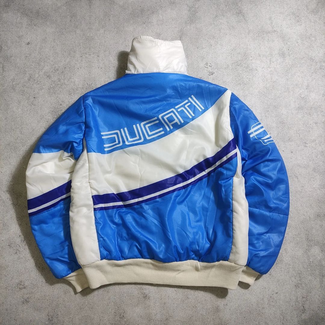 Genuine Leather × Japanese Brand Vintage Ducati Jacket Motorcycle Size US M / EU 48-50 / 2 - 3 Thumbnail