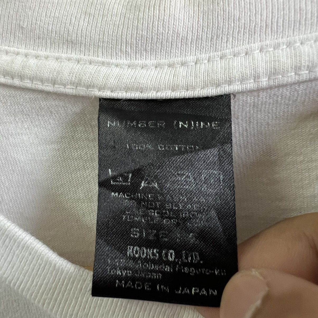 Number (N)ine SS03 NUMBER (N)INE JACK DANIEL TEE Size US S / EU 44-46 / 1 - 4 Thumbnail