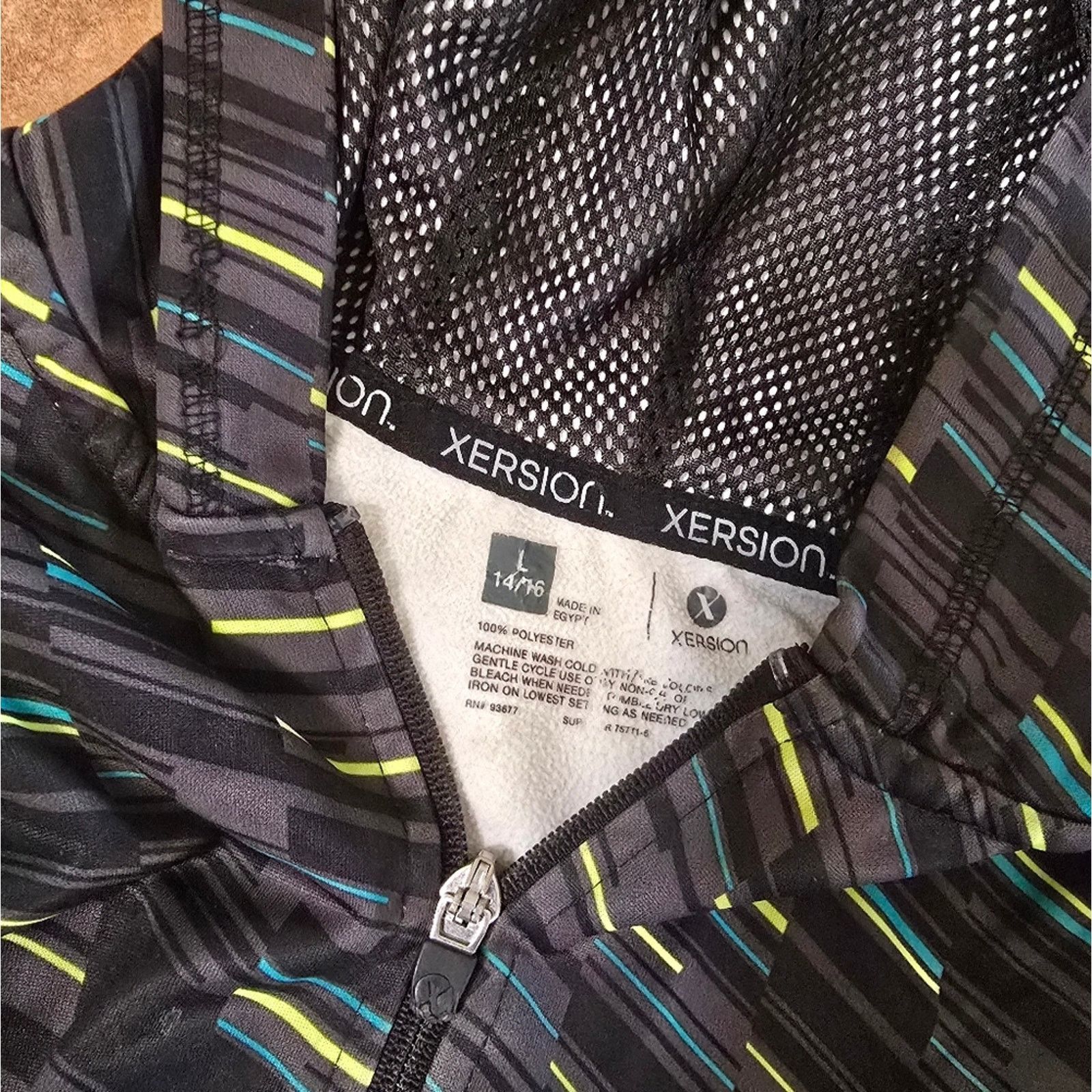 Other Multicolored Design | XERSION | Athletic Zip Up Size L / US 10 / IT 46 - 4 Thumbnail