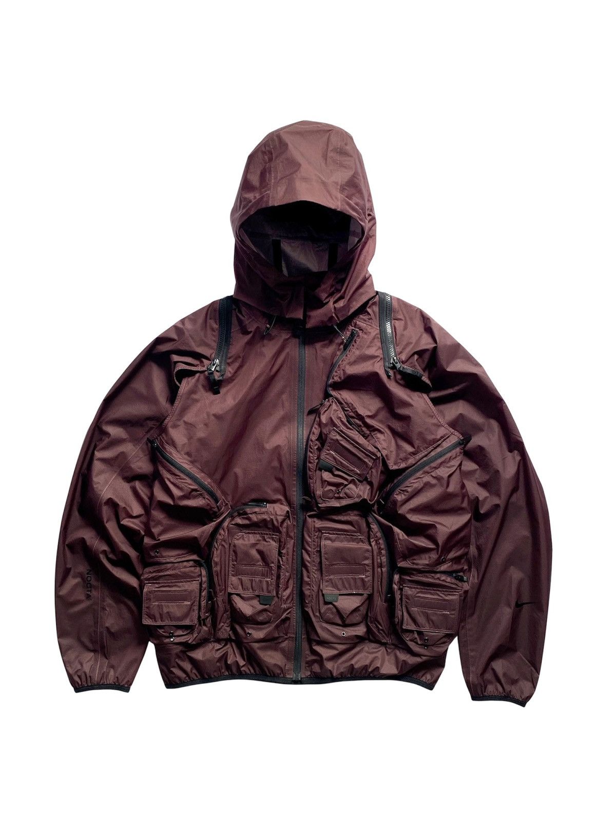 NOCTA × Nike Nike x NOCTA M NRG Track Jacket “Dark Wine / Black” Size US S / EU 44-46 / 1 - 1 Thumbnail