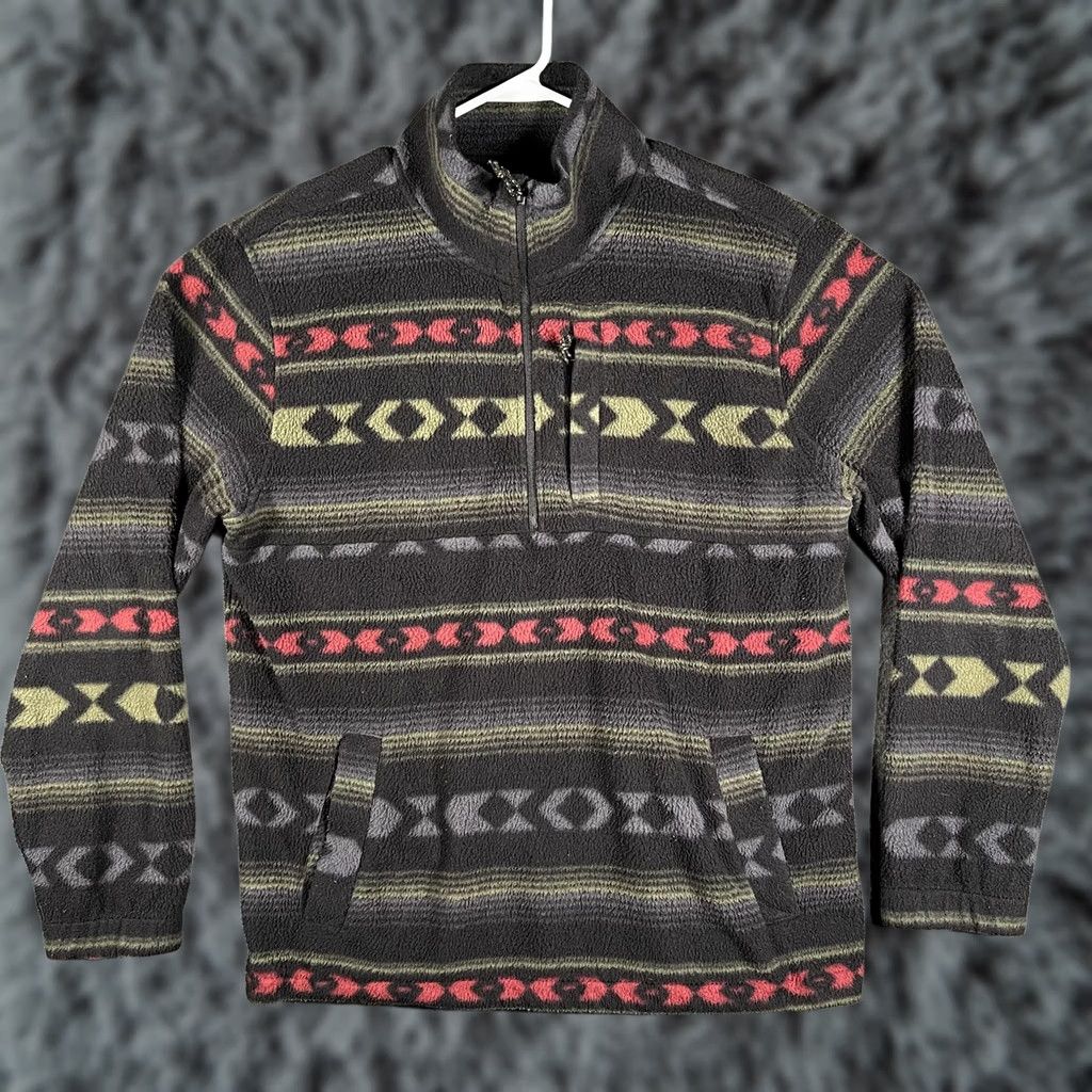 Billabong Billabong Pullover Mens L Gray Fleece 1/4 Zip Geometric Sport Adventure Division Menswear Size US L / EU 52-54 / 3 - 1 Thumbnail