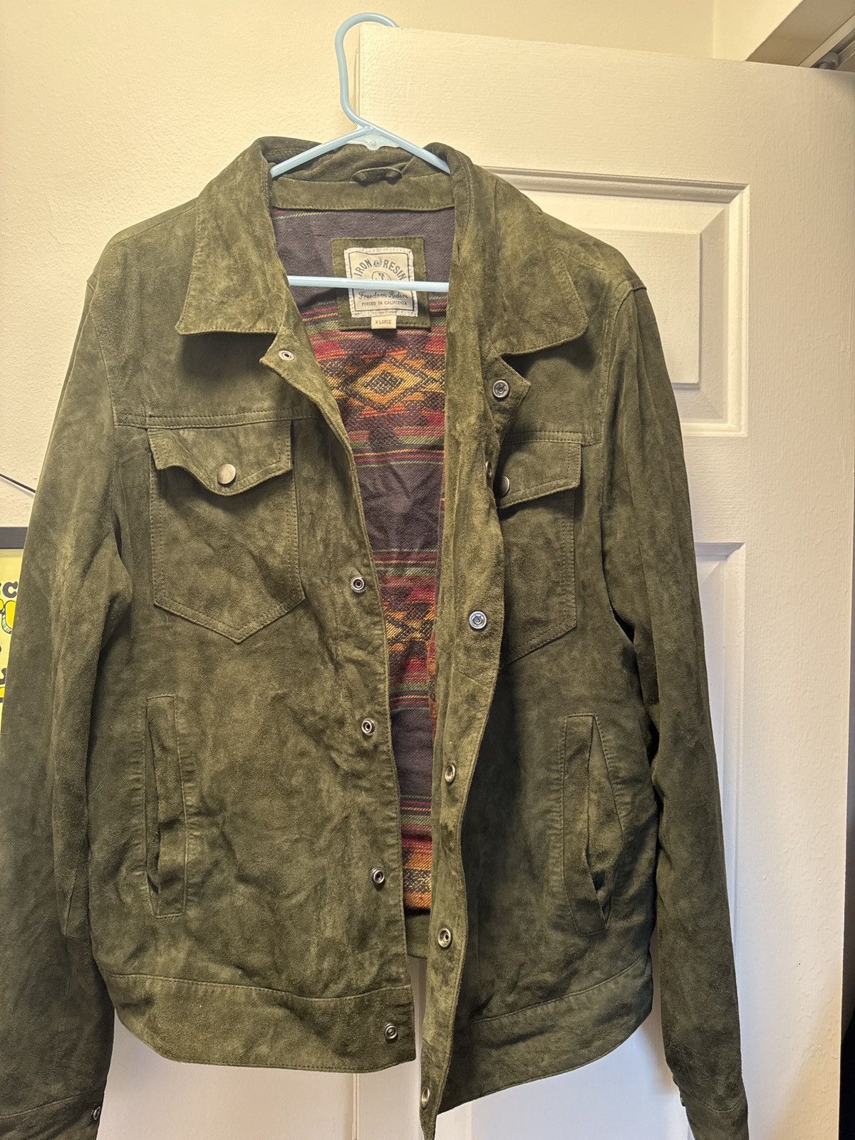 Other Iron and Resin goat leather suede jacket Size US XL / EU 56 / 4 - 4 Thumbnail