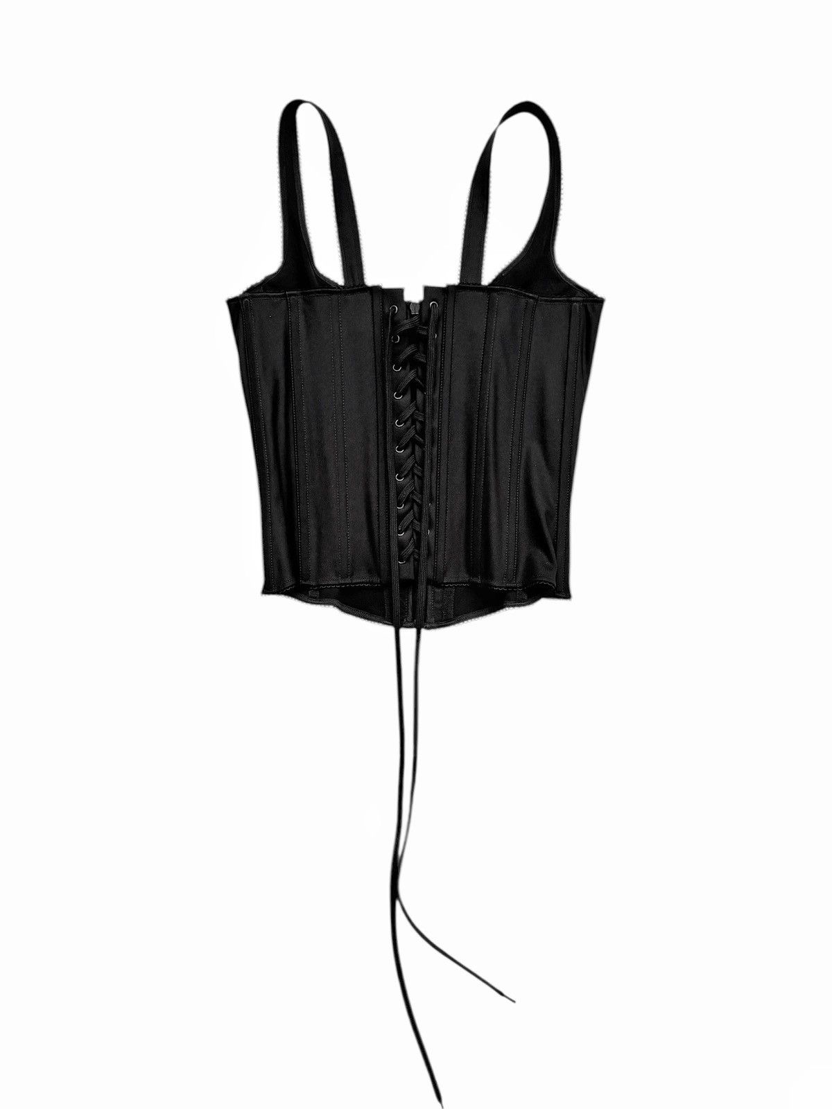 Balenciaga 2023 Runway Mudshow Unisex Corset Black Size US XL / EU 56 / 4 - 5 Thumbnail