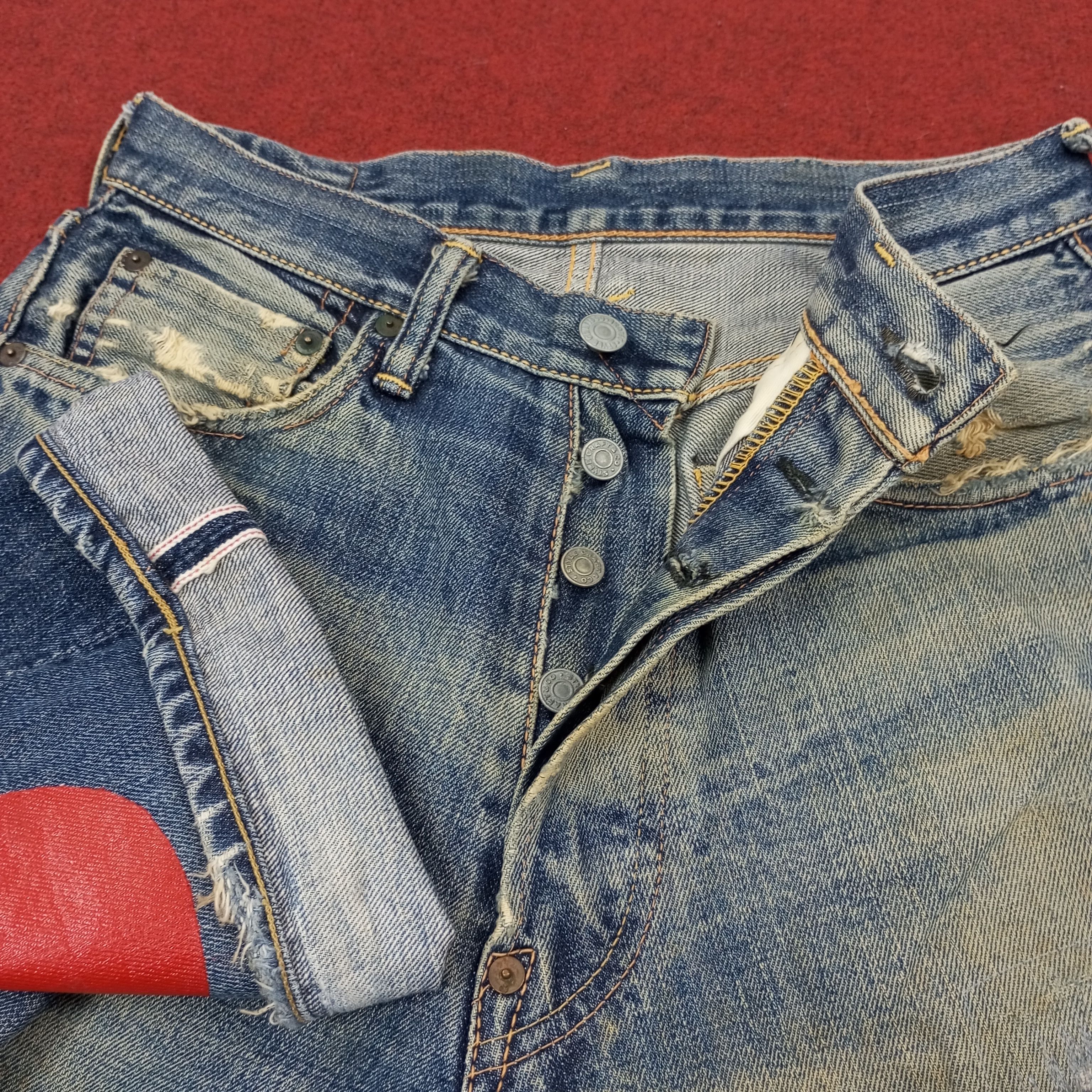 Evisu Vintage Evisu Japanese Brand Custom Daicock Jeans c235n5 Size US 27 - 12 Thumbnail