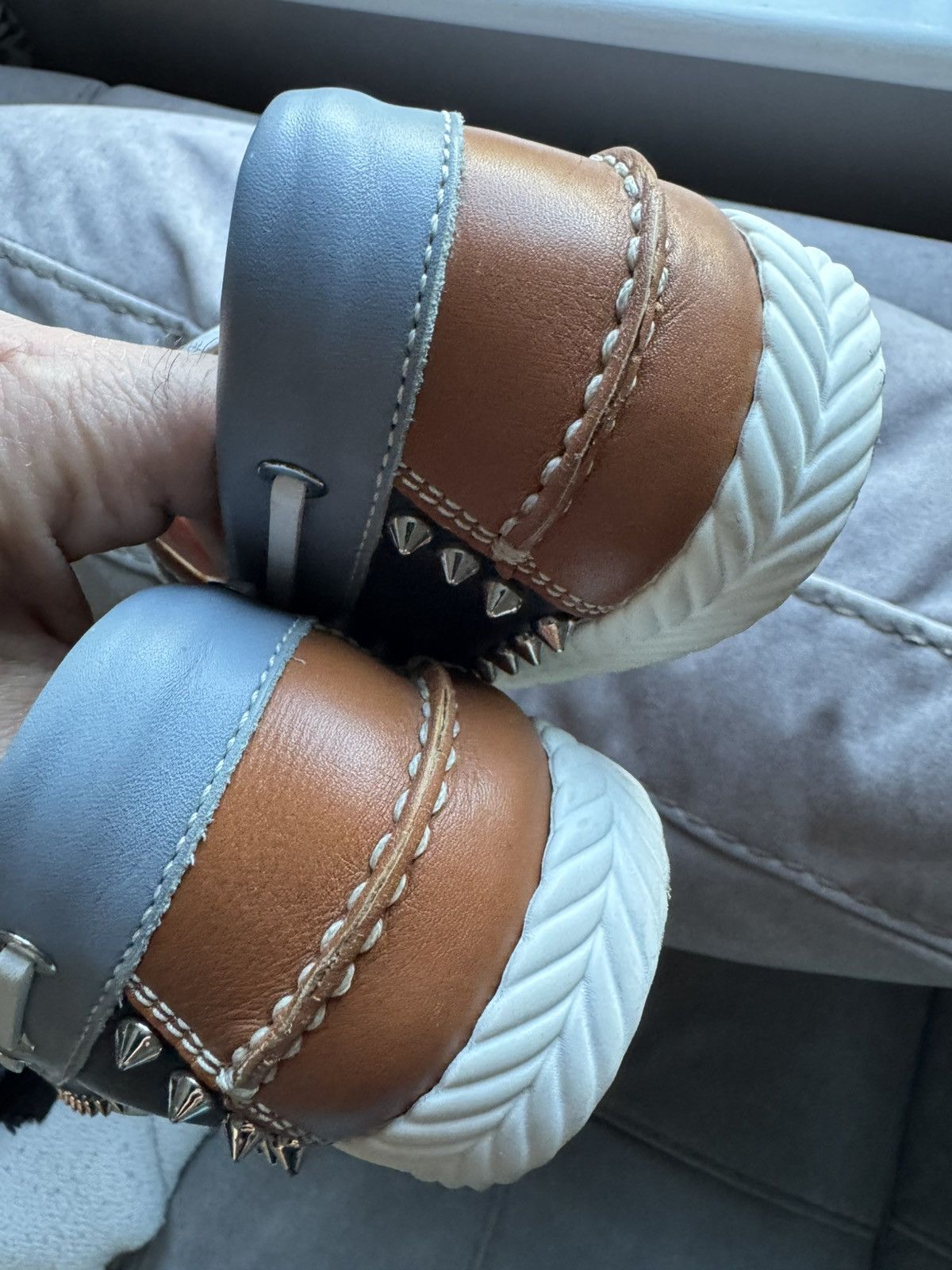 Christian Louboutin Christian Louboutin Steckel Boat Deck Flats sz 41.5 see phot Size US 8.5 / EU 41-42 - 7 Thumbnail