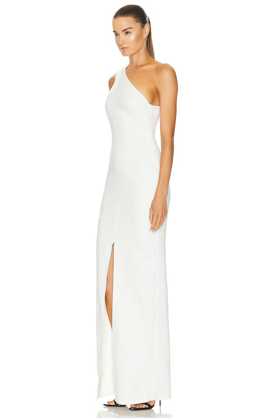Tom Ford o1y0126 Maxi Dress in White Size S / US 4 / IT 40 - 3 Thumbnail