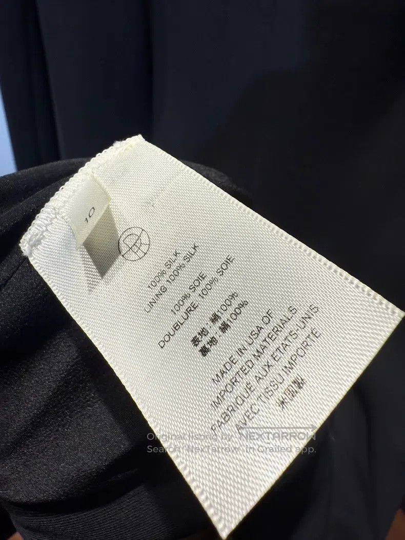 The Row The Row size 10 Long Sleeve Black Dress Size M / US 6-8 / IT 42-44 - 3 Thumbnail