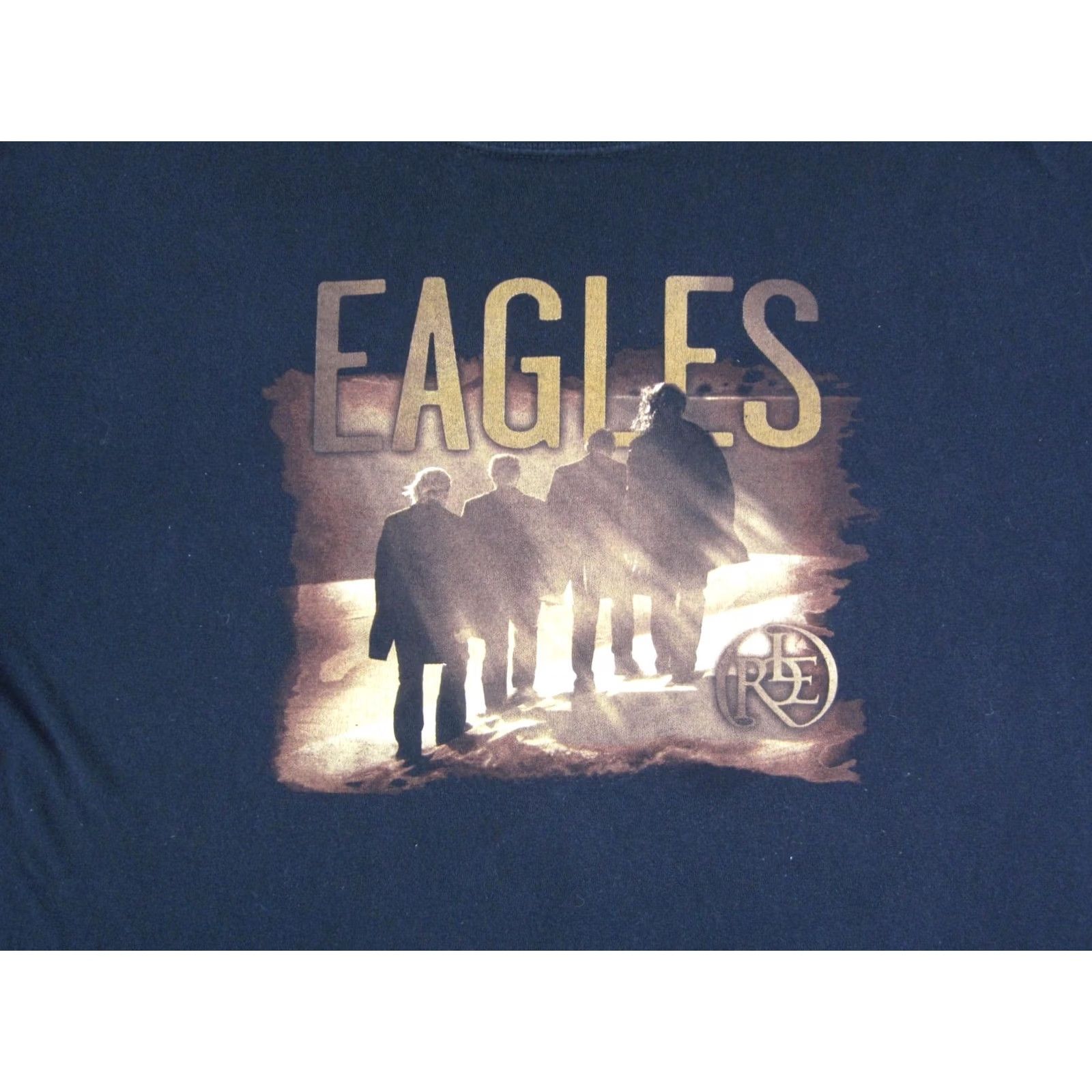 Anvil VINTAGE Eagle Shirt Mens 2X Black Long Road Out of Eden 2009 Concert Tour Y2K Size US XXL / EU 58 / 5 - 2 Thumbnail