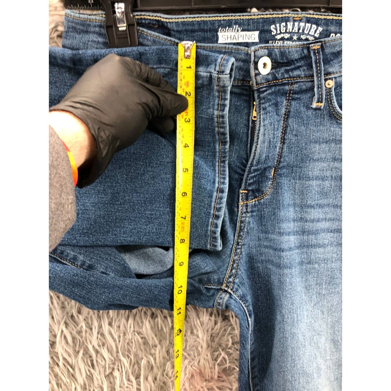 Levi's Levi's Jeans Bootcut Shaping 5-Pocket Blue Medium Wash 29in Inseam Womens Size 10 Regular Size 32" / US 10 / IT 46 - 4 Thumbnail