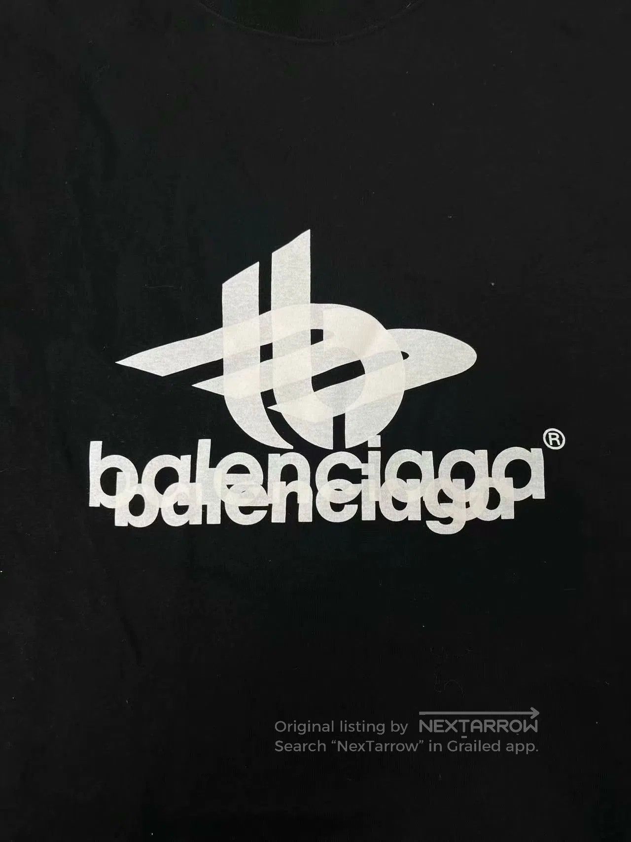 Balenciaga Balenciaga Oversized Letter Print Crewneck T-shirt. Size US S / EU 44-46 / 1 - 3 Thumbnail