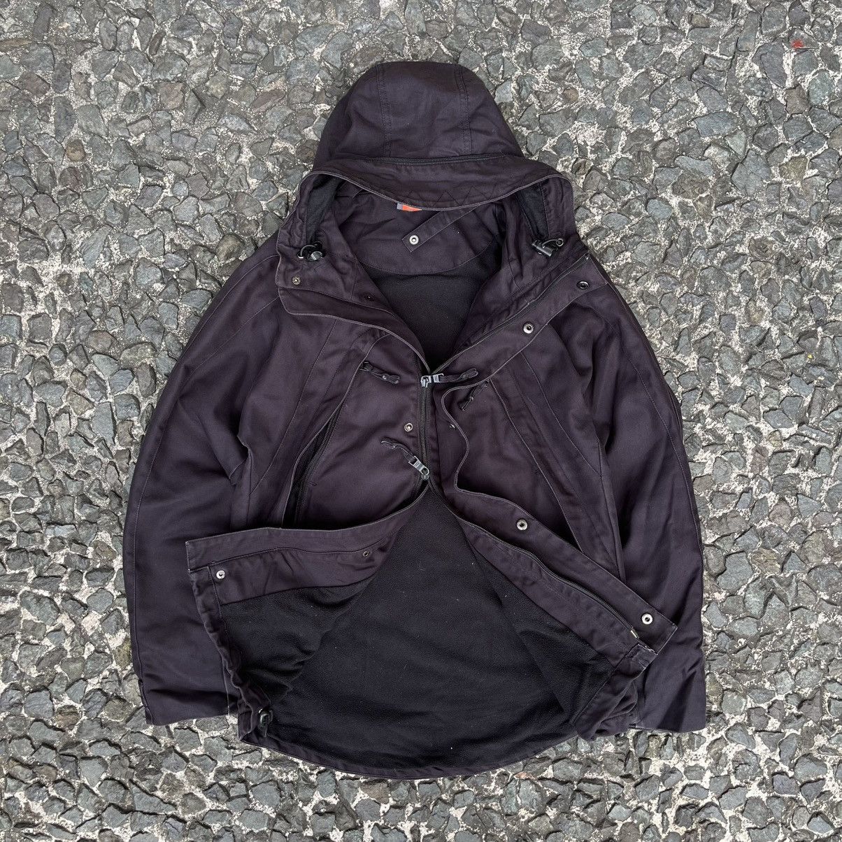 Armani Exchange Armani Exchange Technical Panel Stow-Hood Jacket Size US S / EU 44-46 / 1 - 9 Thumbnail