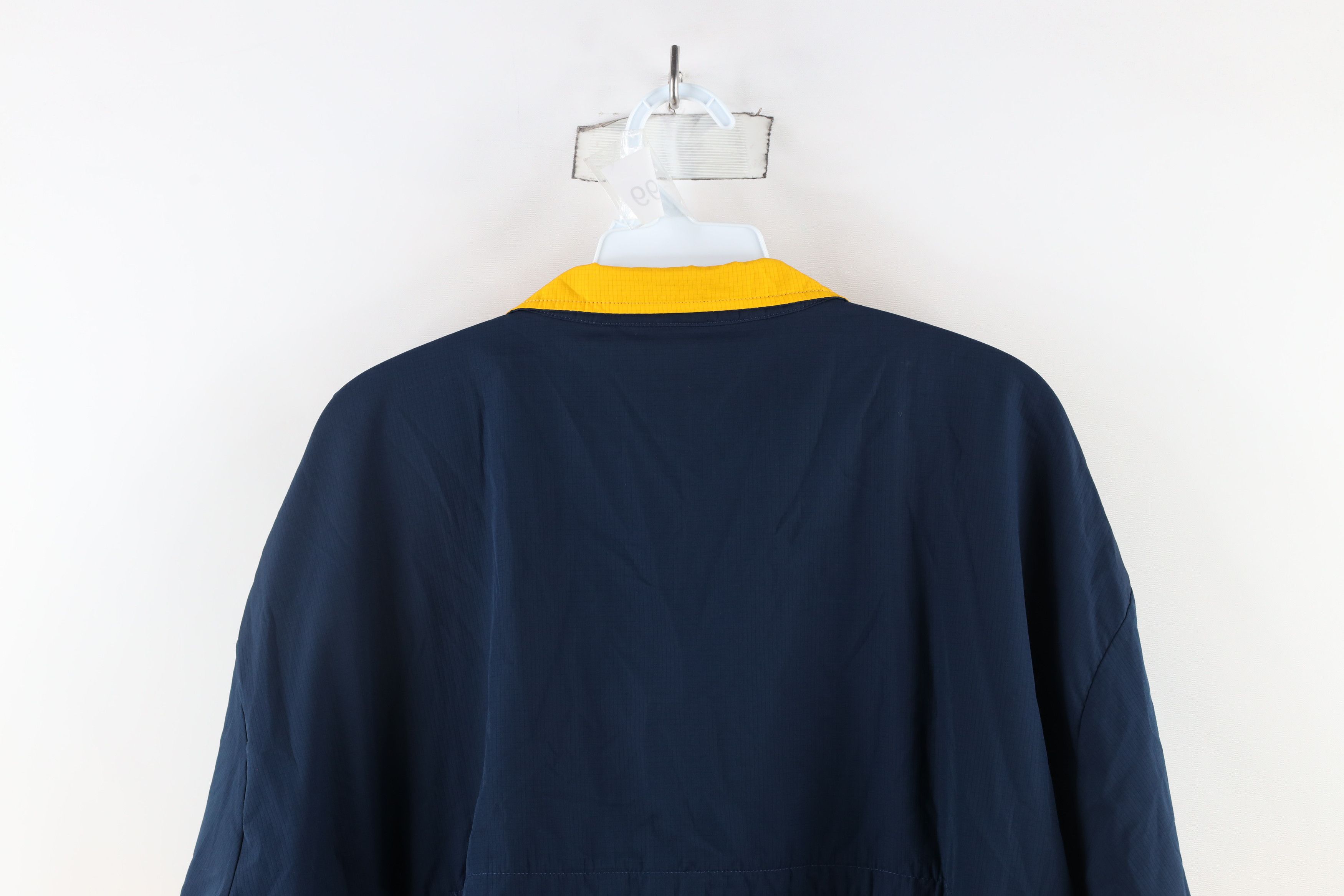 Nike × Vintage Vintage Nike Storm Fit Mini Swoosh Half Zip Jacket Blue Size US XXL / EU 58 / 5 - 13 Thumbnail