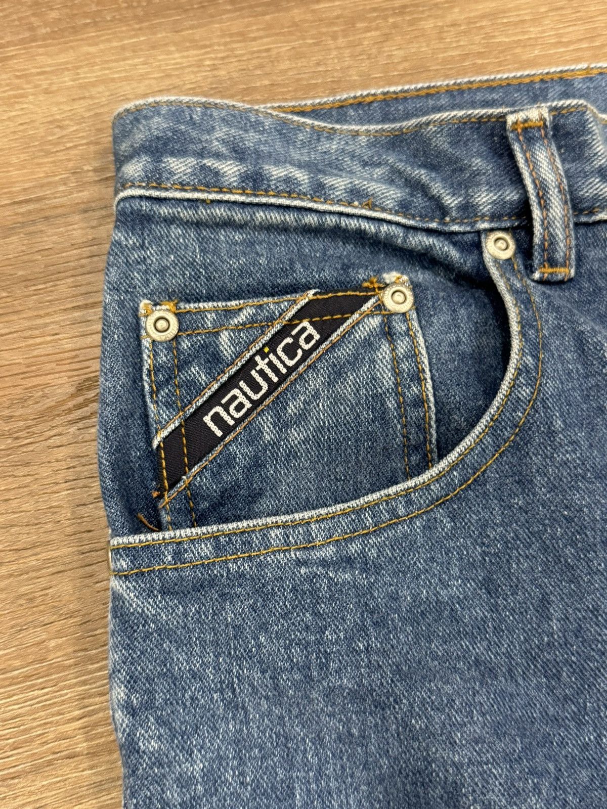 Nautica Vintage Nautica Marine Denim Size US 31 - 12 Thumbnail