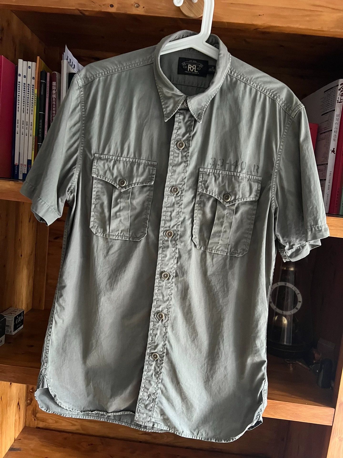 RRL Ralph Lauren RRL Double RL Military SS Shirt M Near New Size US M / EU 48-50 / 2 - 3 Thumbnail