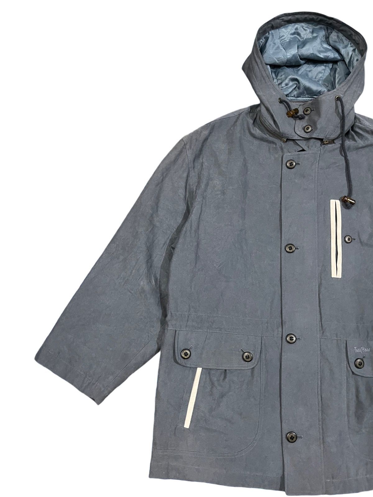 Japanese Brand × Vintage Vintage Troy Bros Detachable Hooded Style Jacket Size US L / EU 52-54 / 3 - 2 Thumbnail
