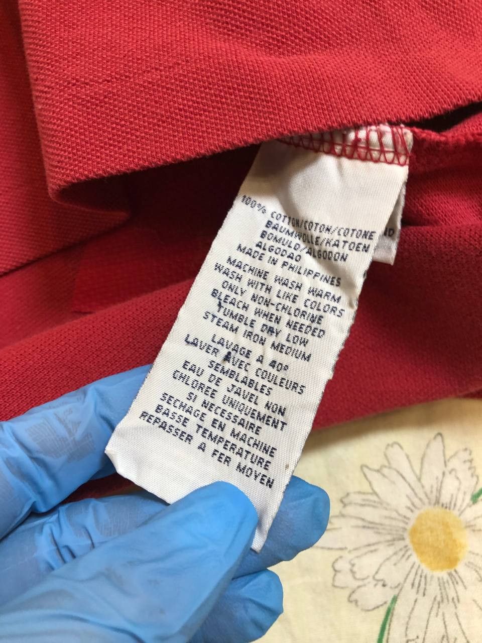 Polo Ralph Lauren Polo Ralph Lauren Polo Shirt Men Red Short Sleeve Size US L / EU 52-54 / 3 - 3 Thumbnail