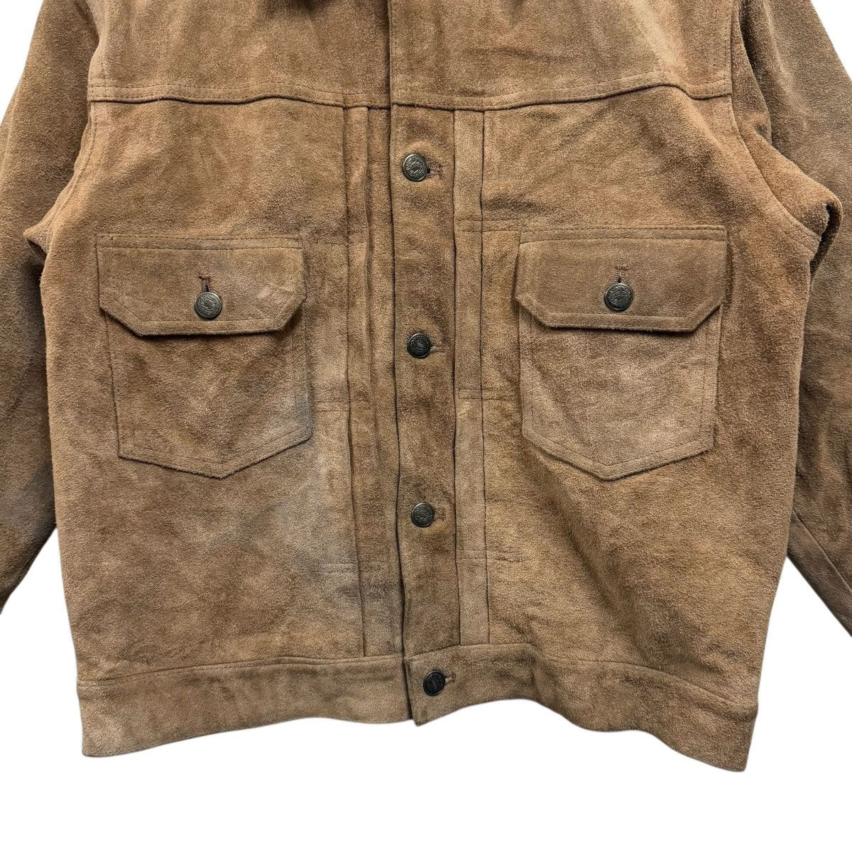 RRL Ralph Lauren H And G Type A2 Leather Biker Jacket HandG Size US M / EU 48-50 / 2 - 4 Thumbnail