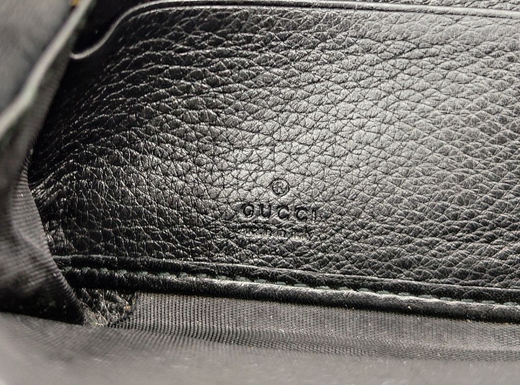 Gucci original GUCCI soho GG full leather zipper fringe wallet Size ONE SIZE - 2 Thumbnail