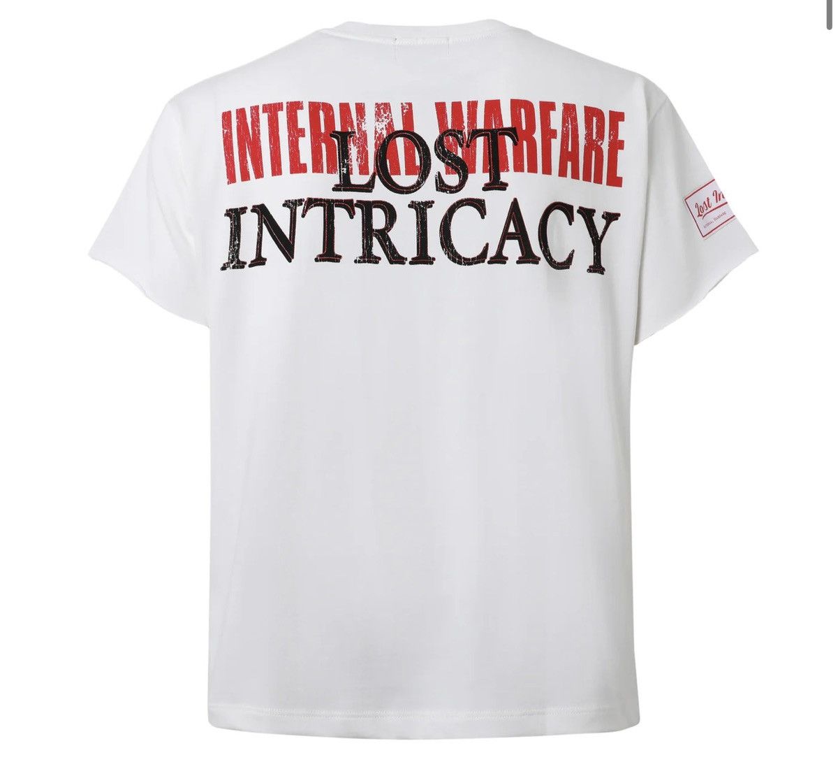 LOST INTRICACY LOST INTRICACY FRONT PAGE MAG TEE (WHITE) Size US S / EU 44-46 / 1 - 9 Thumbnail